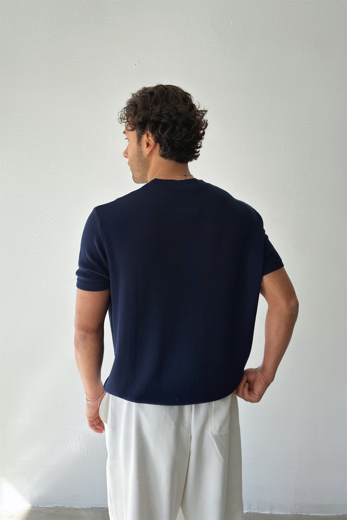 Basic Örme Triko Tişört