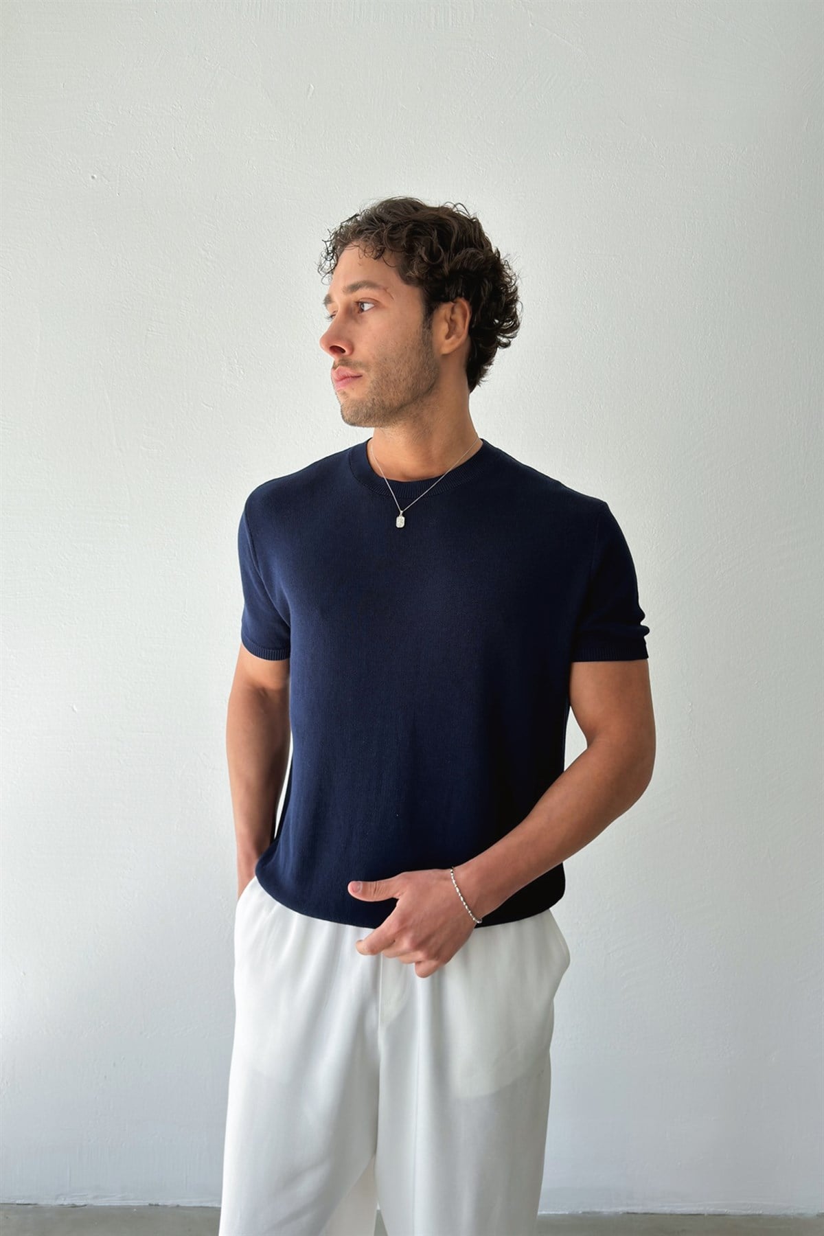 Basic Örme Triko Tişört