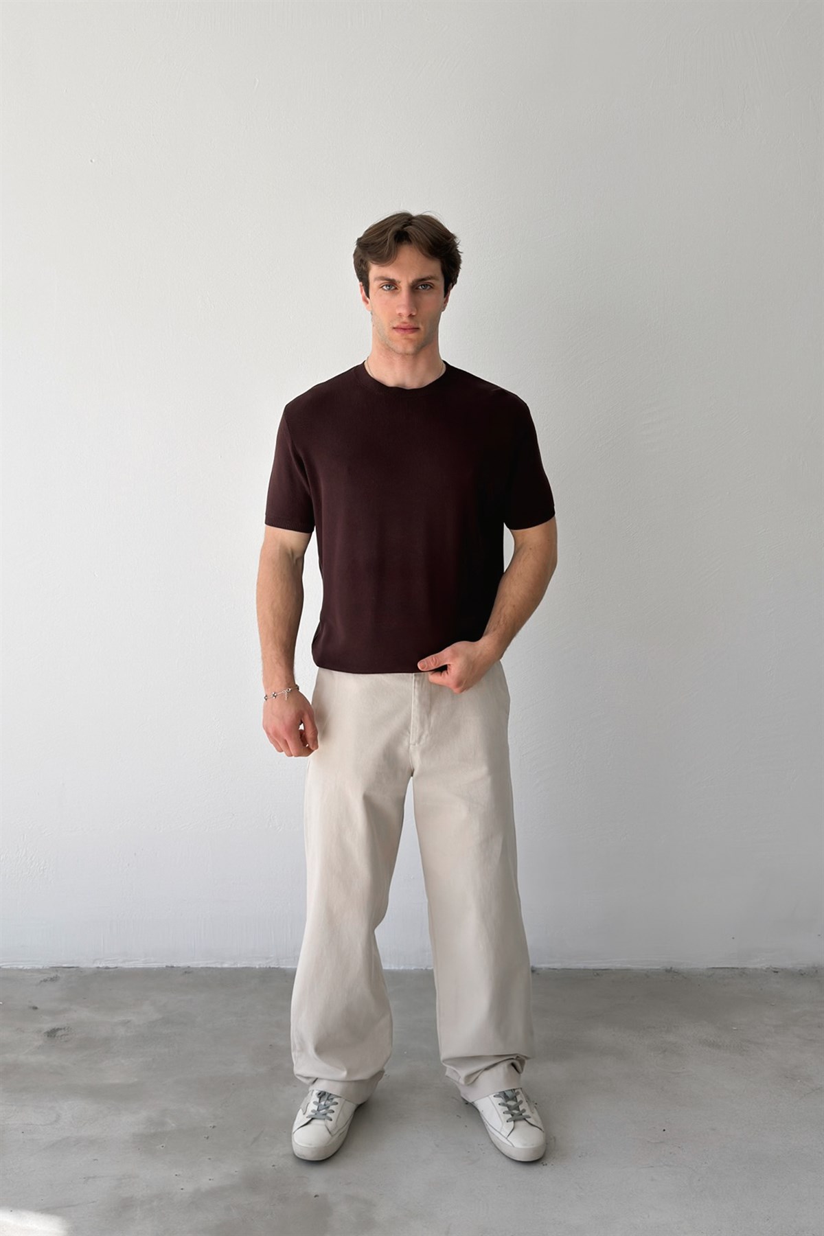 Basic Örme Triko Tişört