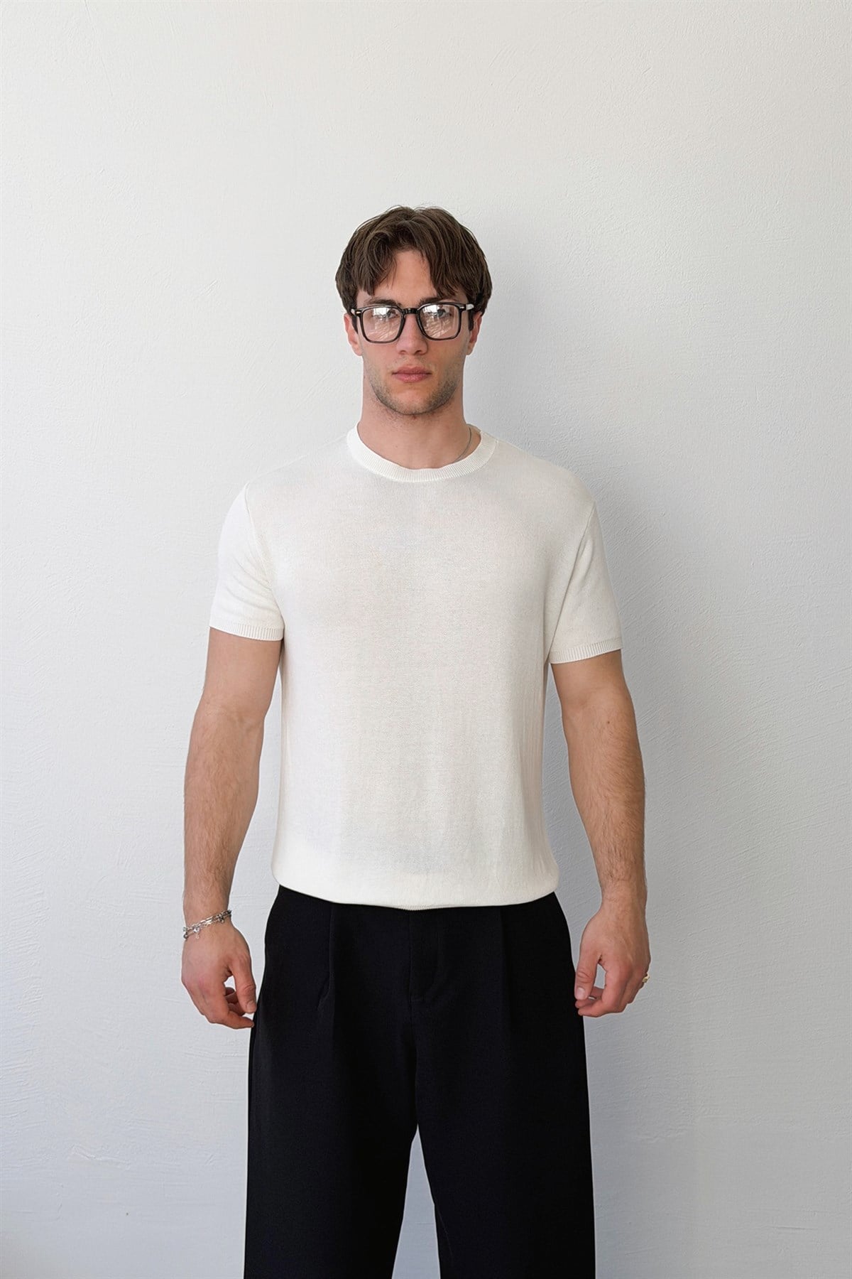 Basic Örme Triko Tişört