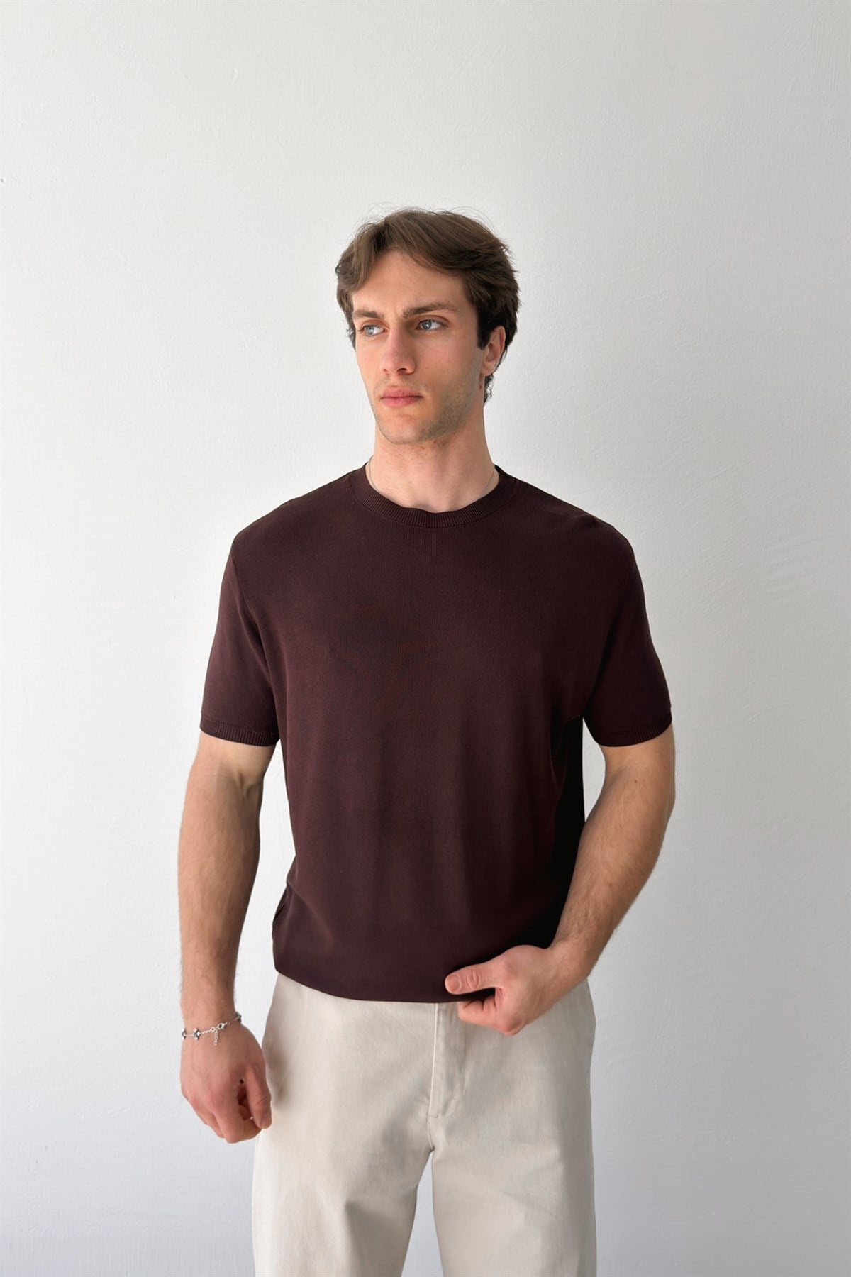 Basic Örme Triko Tişört