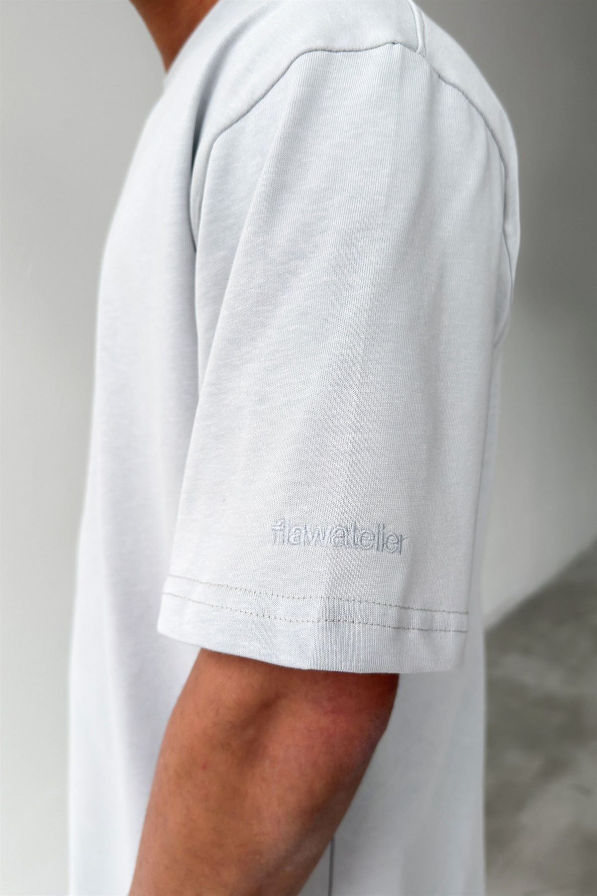 Basic Oversize Fit Taş Rengi Tişört