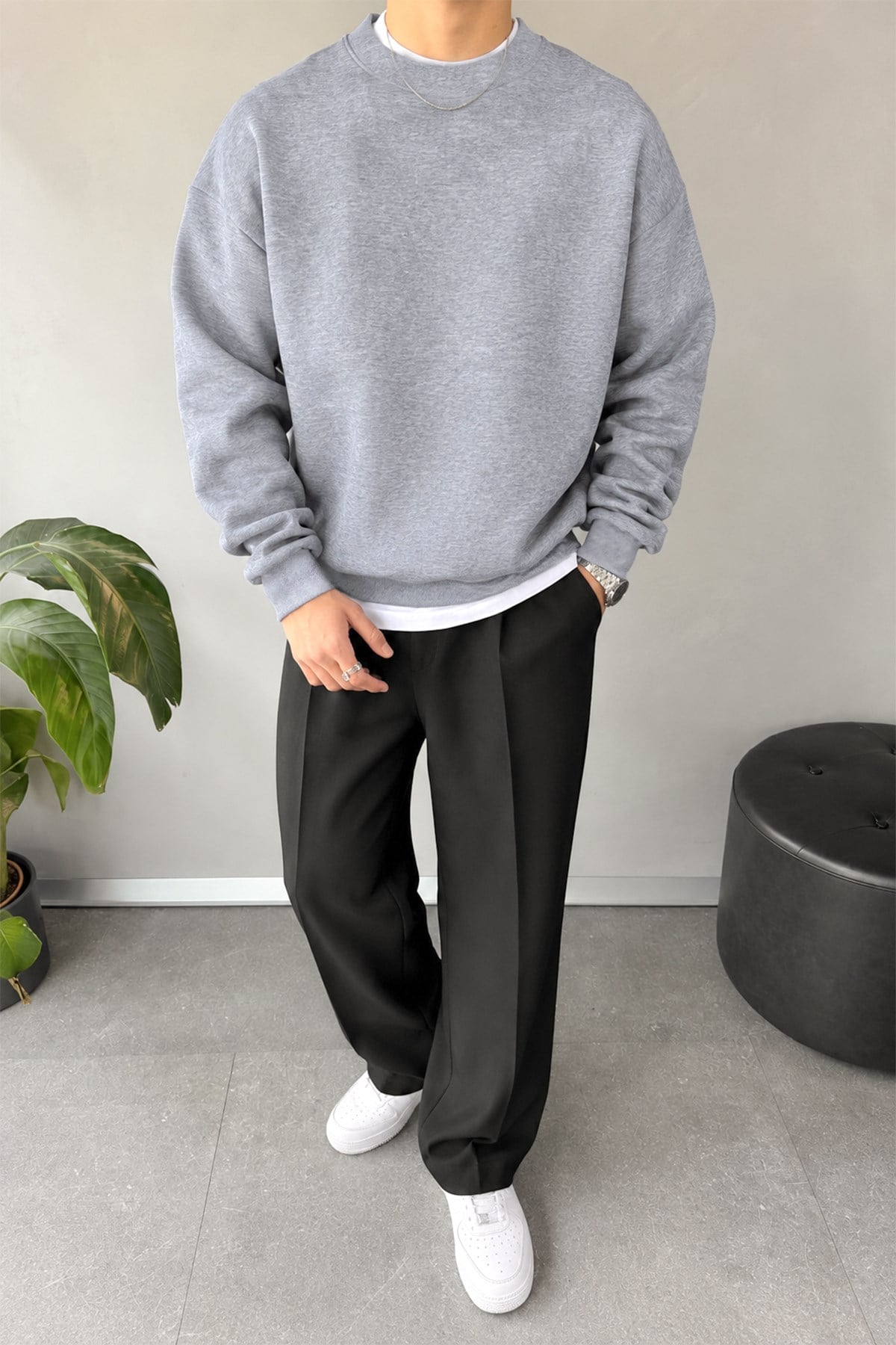 Basic Oversize Sweatshirt