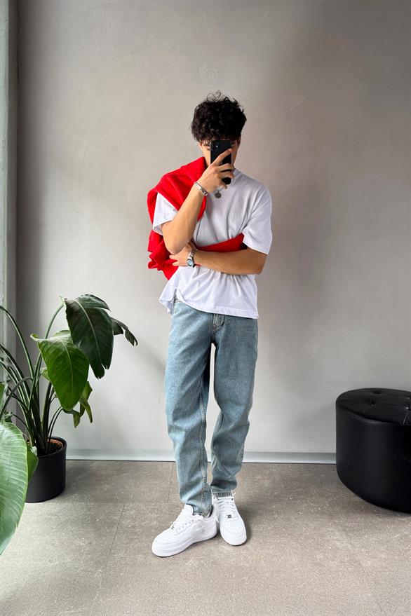 Basic Regular Açık Mavi Jean