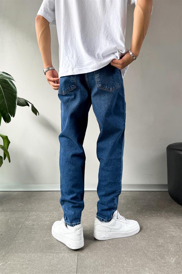 Basic Regular Koyu Mavi Jean