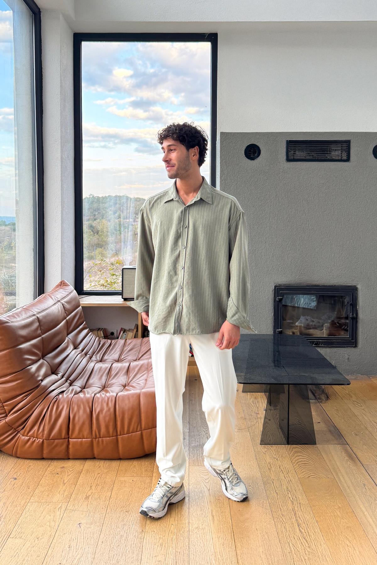 Basic Regular Pantolon Beyaz