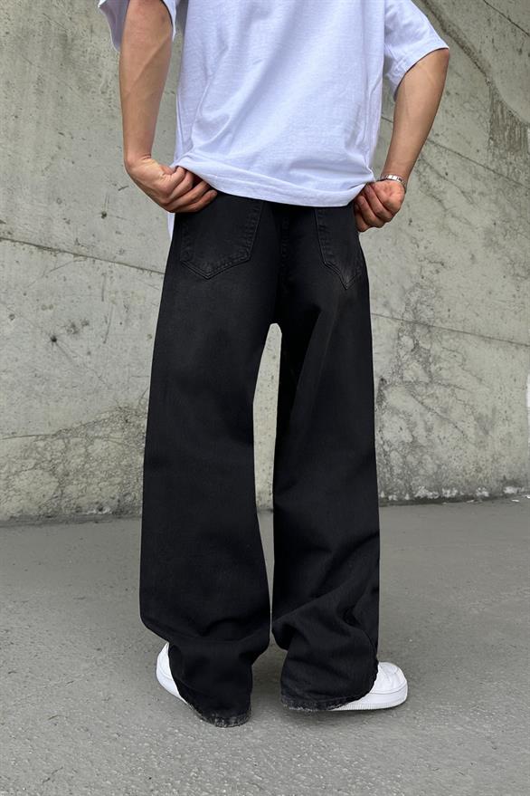 Basic Baggy Jean Siyah