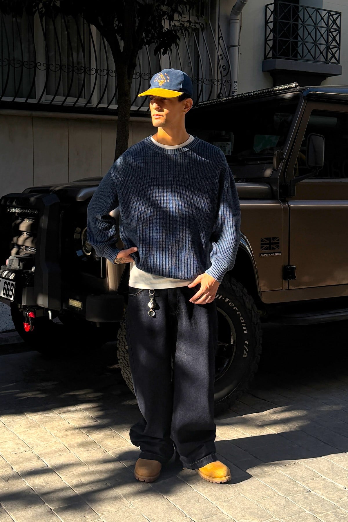 Climax Navy Knit