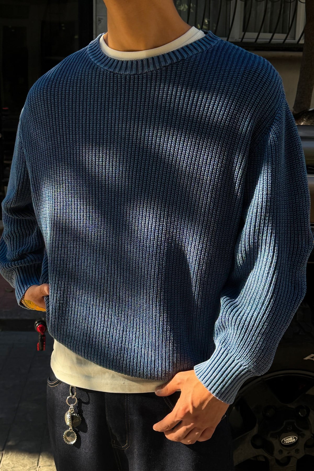 Climax Navy Knit