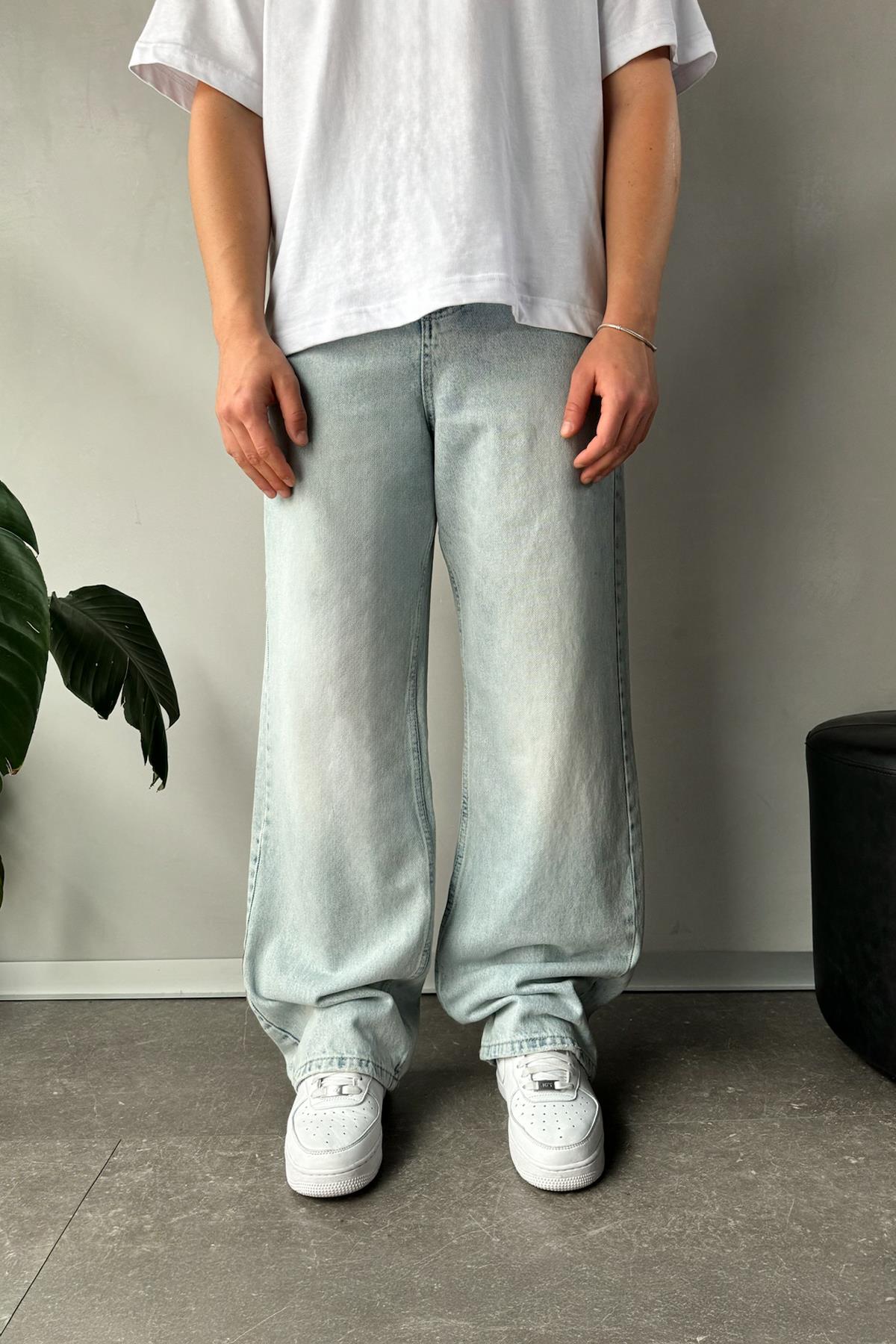 Bel Kemerli Baggy Jean