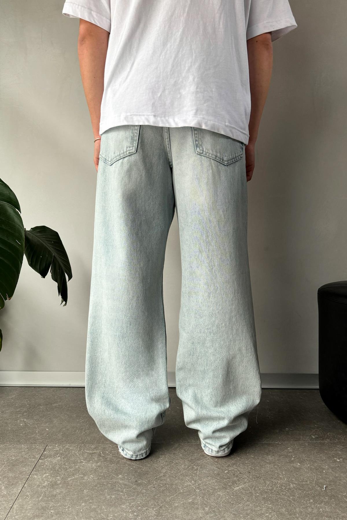 Bel Kemerli Baggy Jean