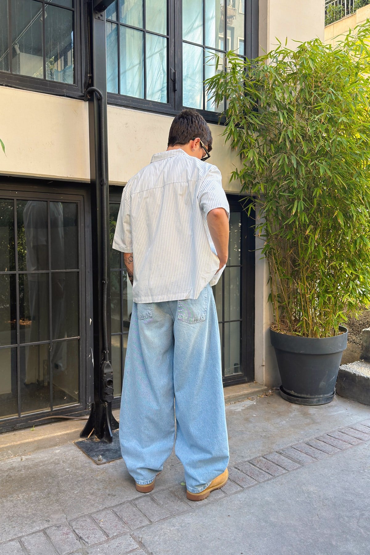 Bel Lastikli Baggy Jean