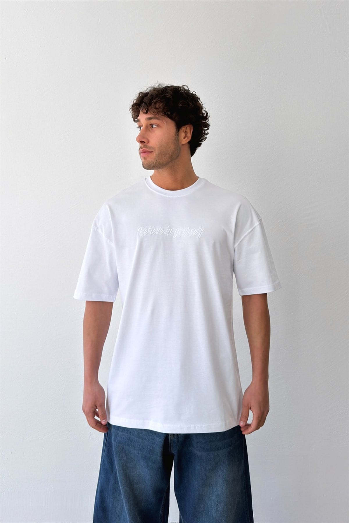 Believe İn Yourself Nakışlı Tişört