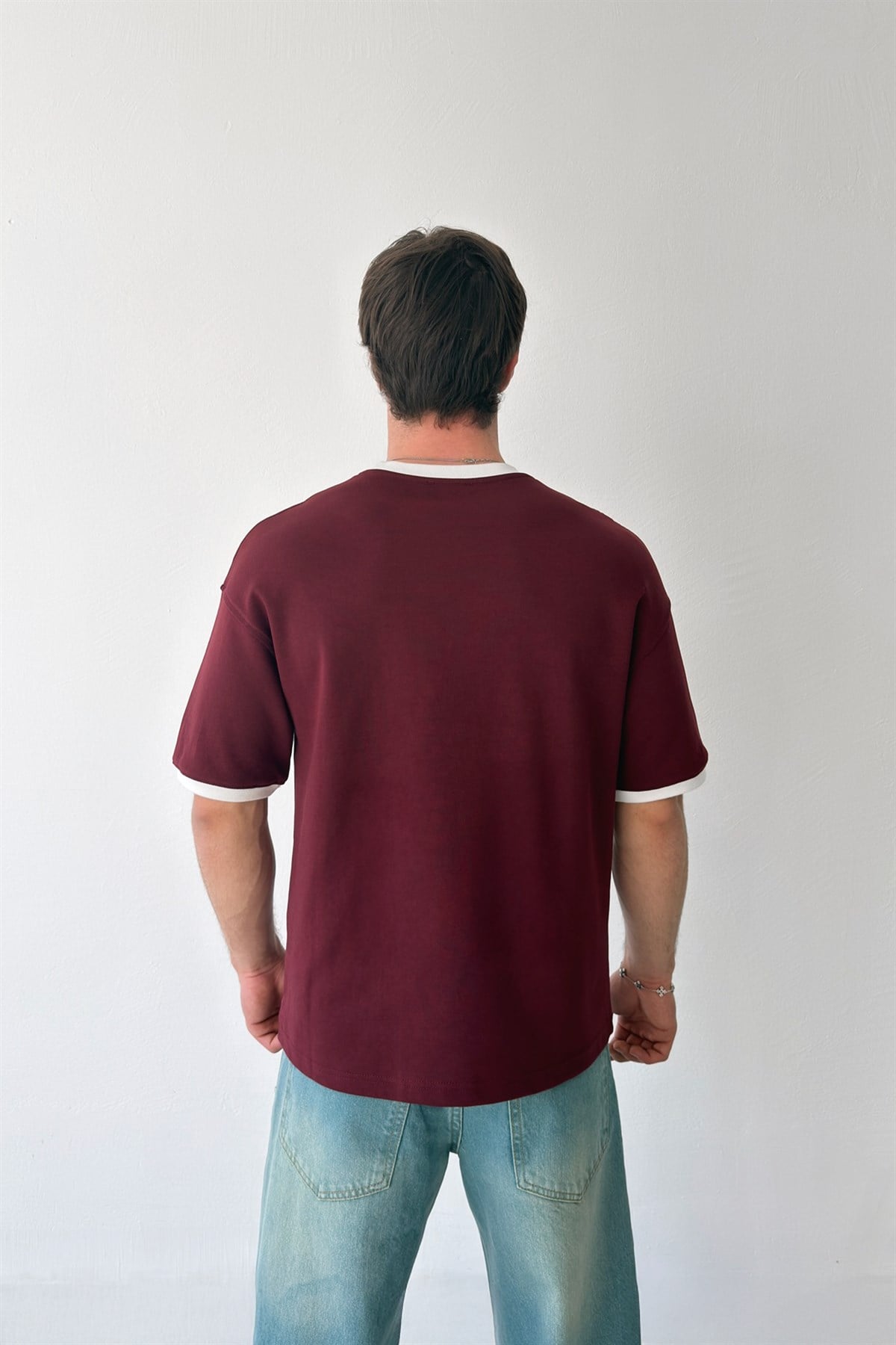 Biyeli Always Grateful Nakışlı Tişört