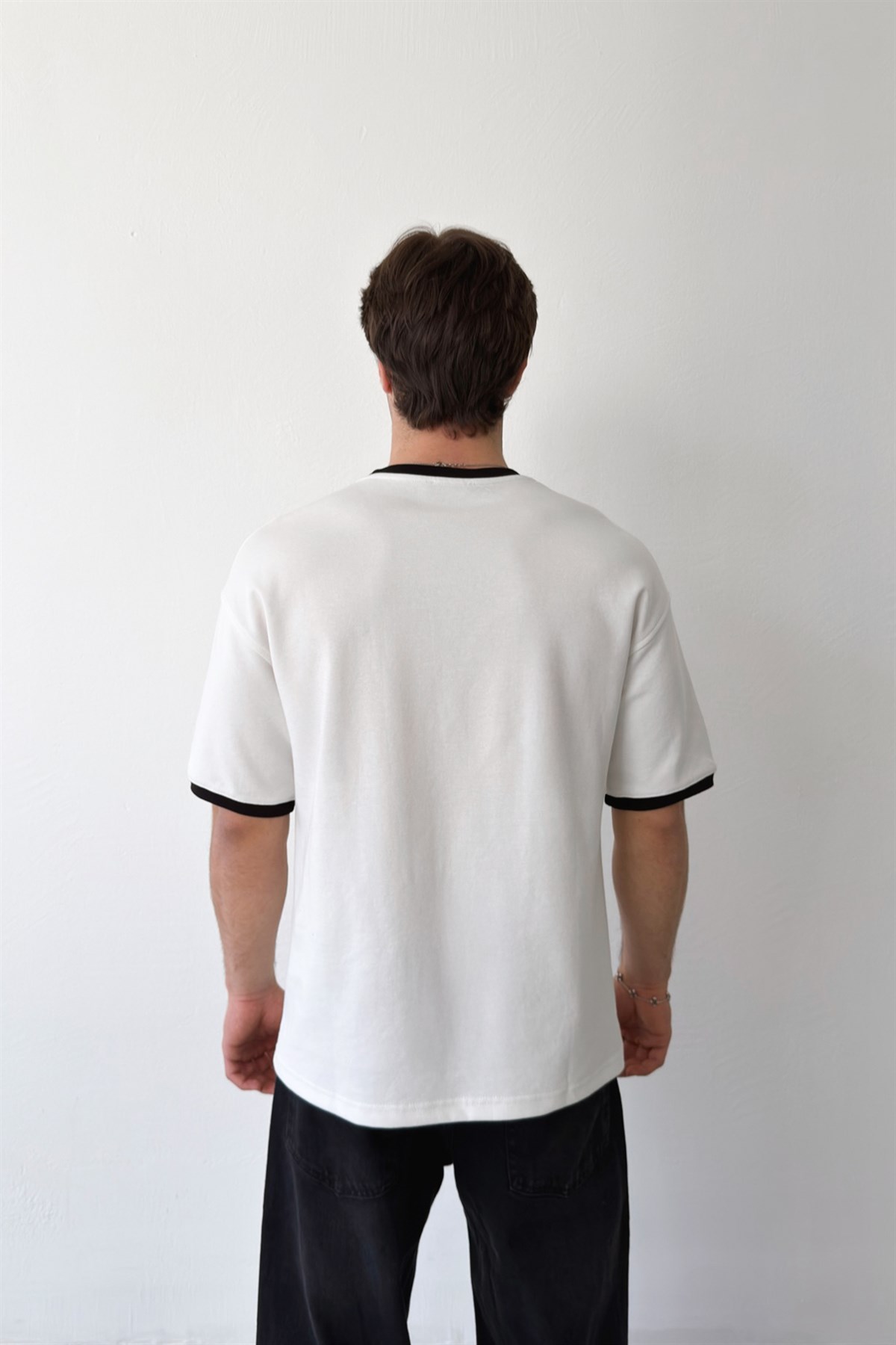 Biyeli Always Grateful Nakışlı Tişört