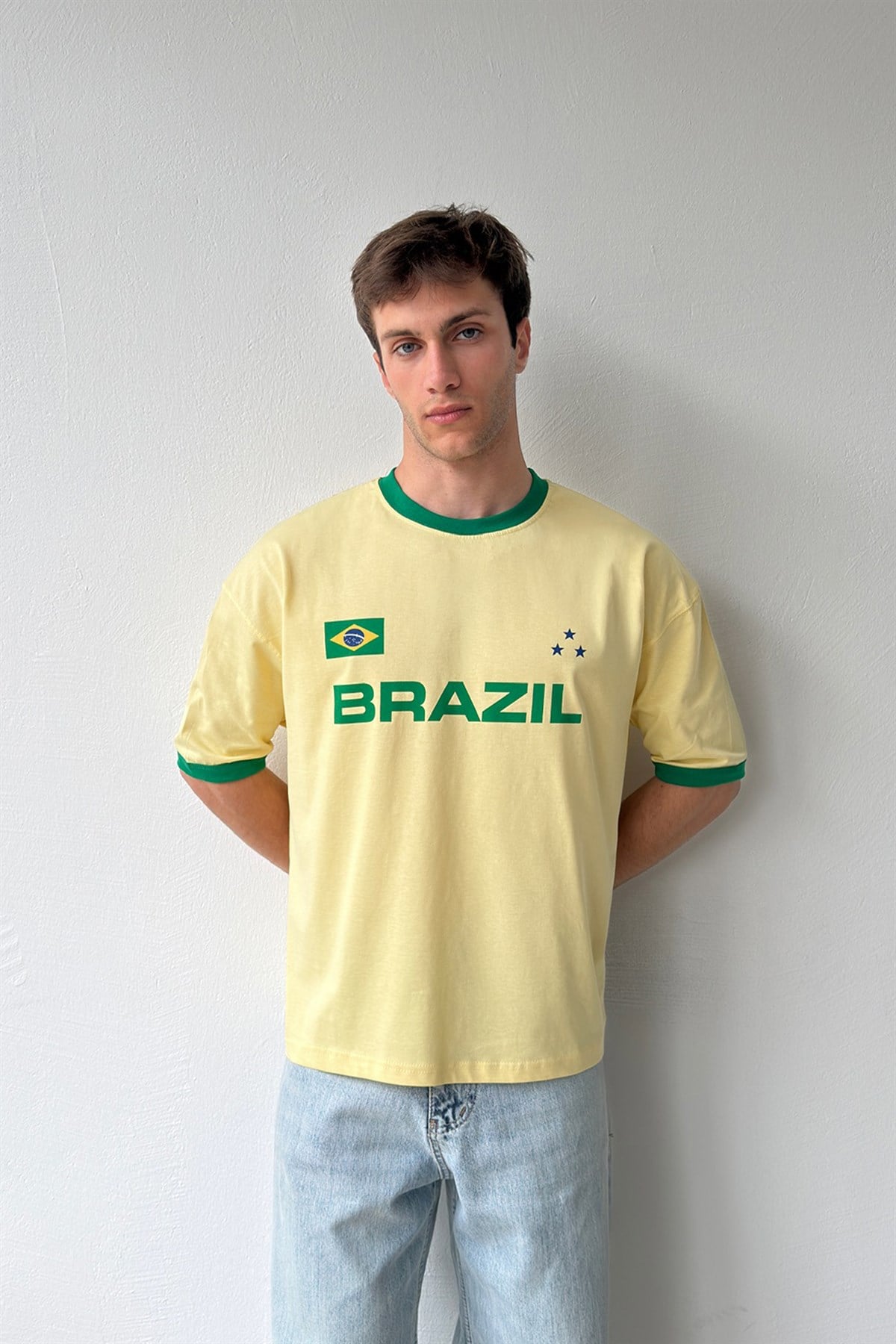Brazil Baskılı Tişört