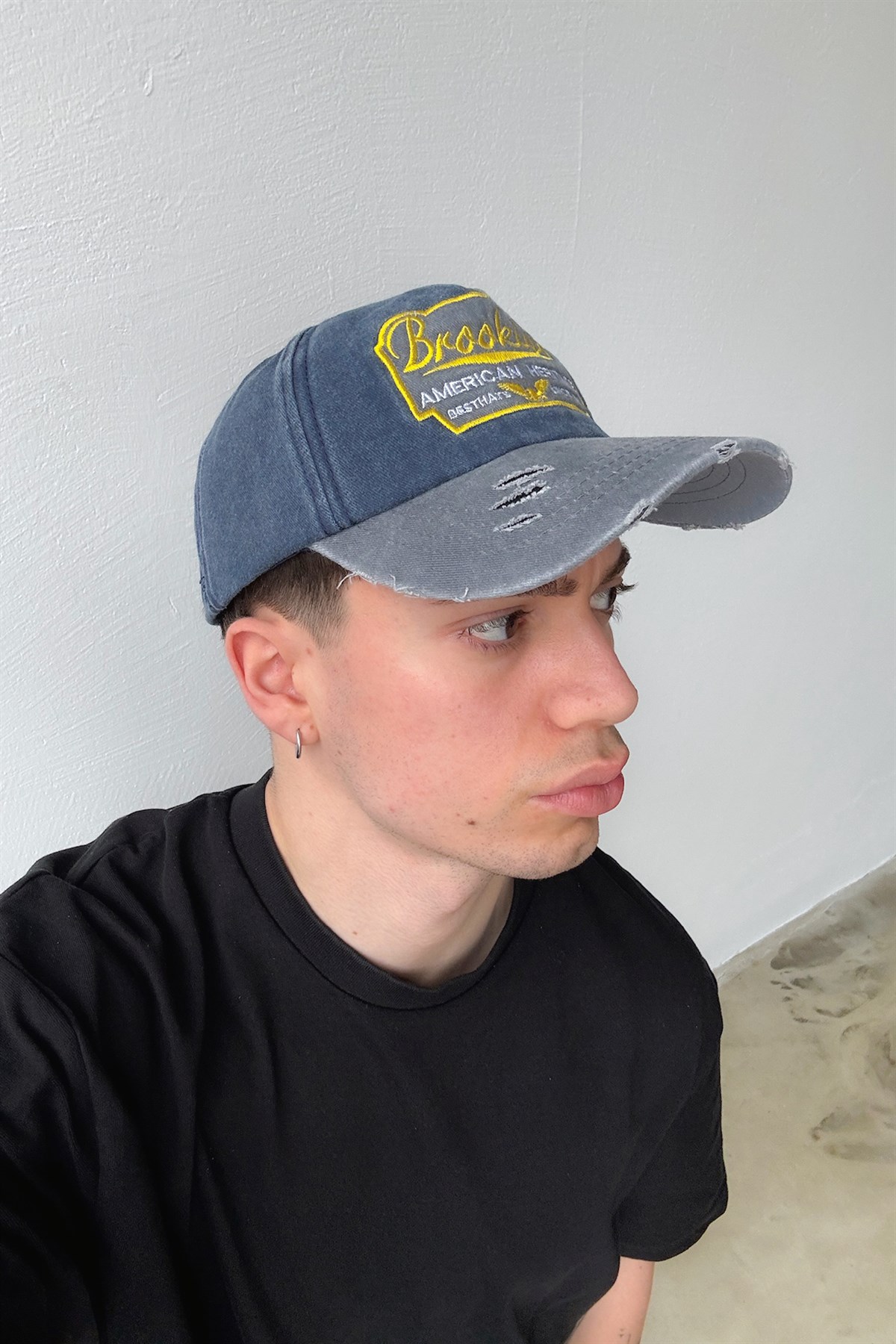 Brooklyn Nakışlı Şapka