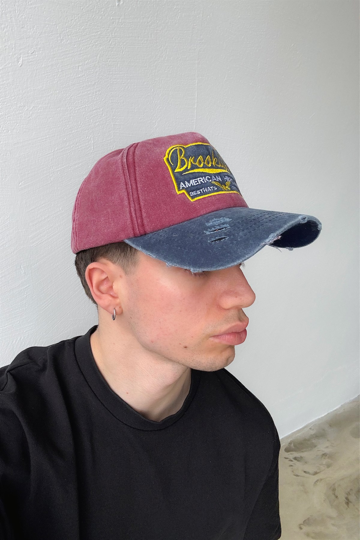 Brooklyn Nakışlı Şapka