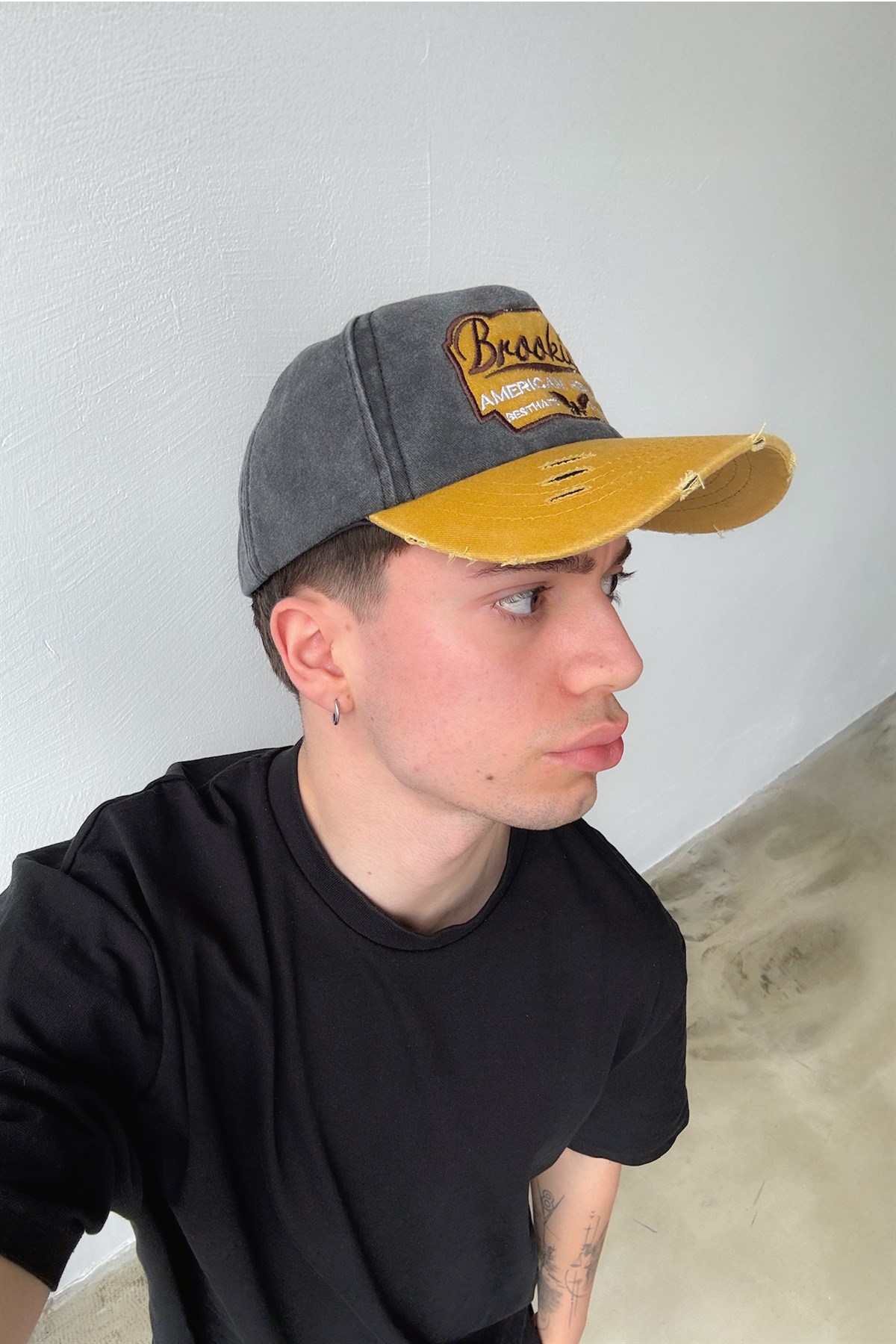 Brooklyn Nakışlı Şapka