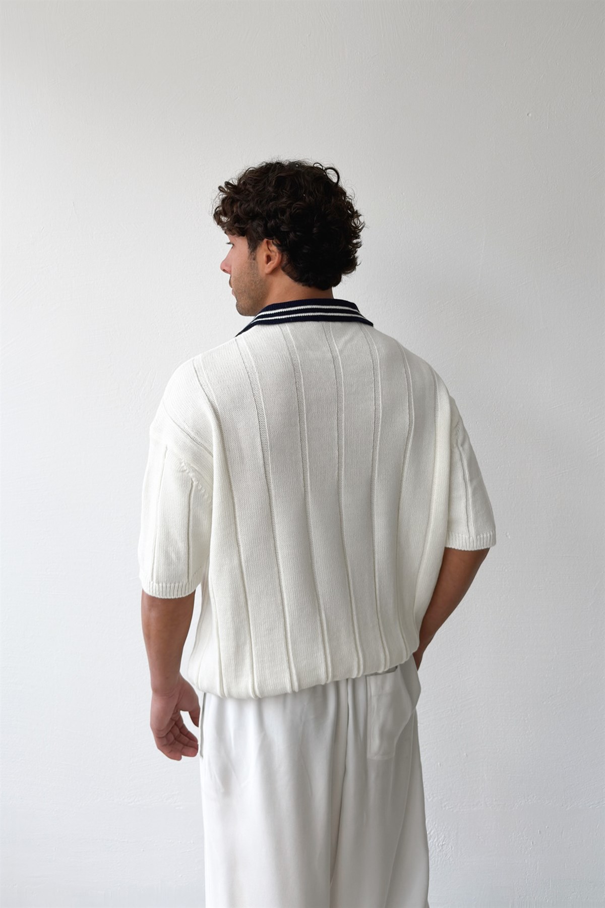 Cadillac Nakışlı  Triko Tişört