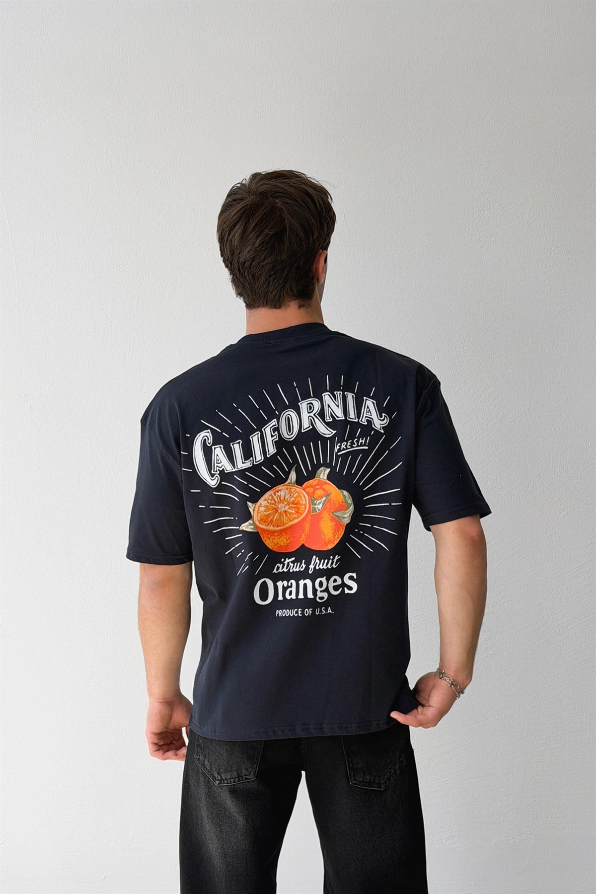 California Oranges Sırt Baskılı Tişört