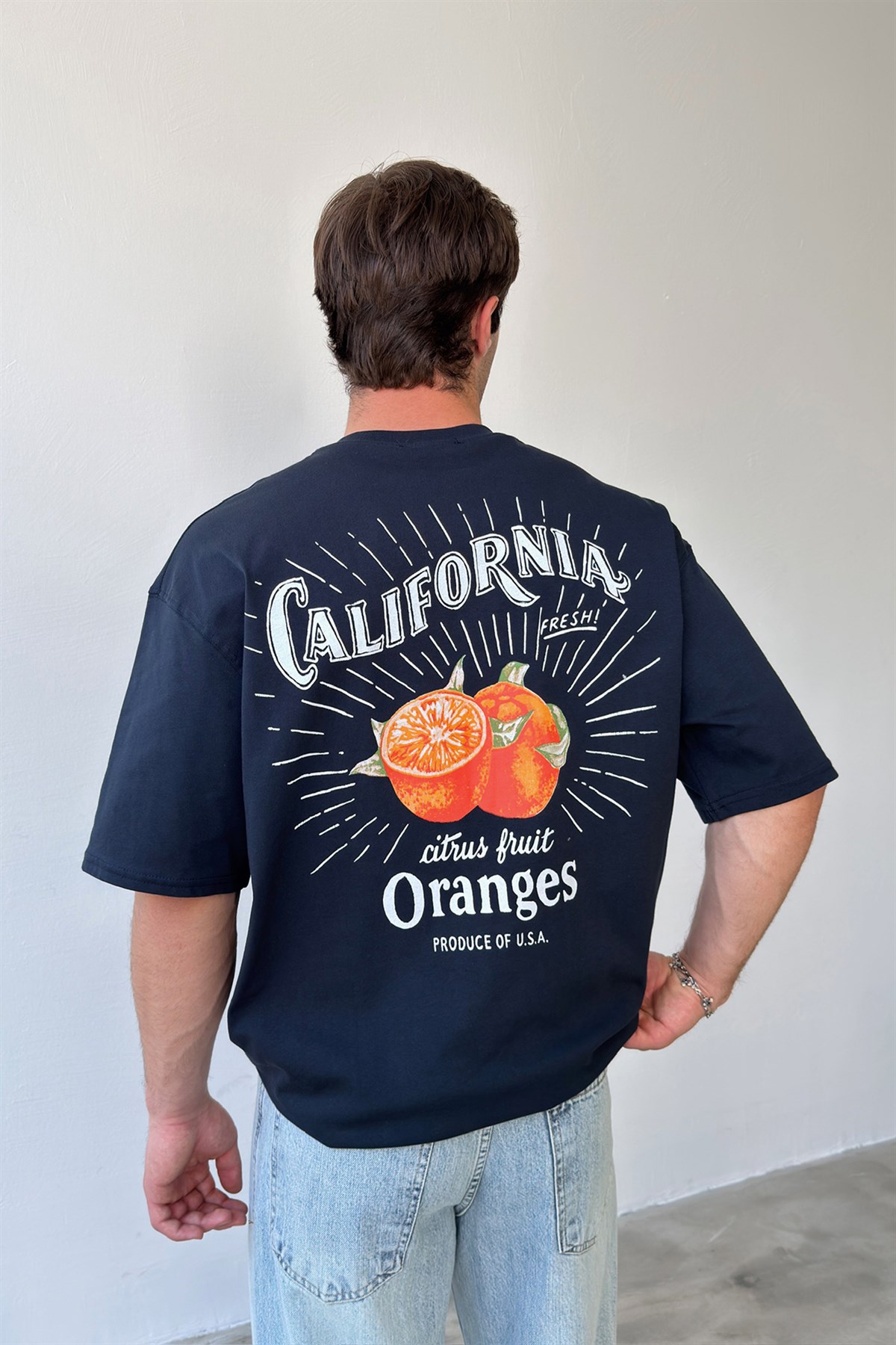 California Oranges Sırt Baskılı Tişört