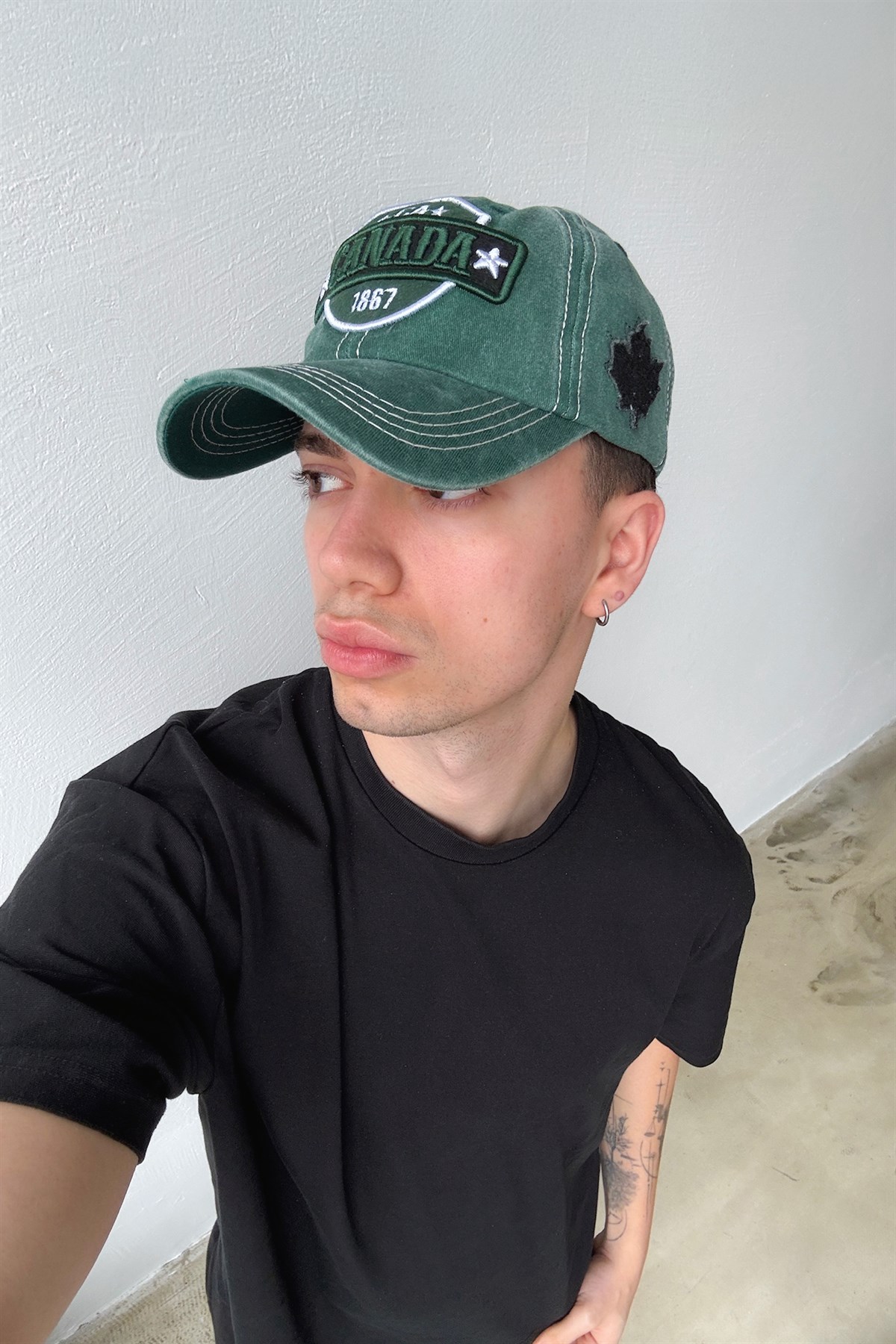 Canada Nakışlı Şapka