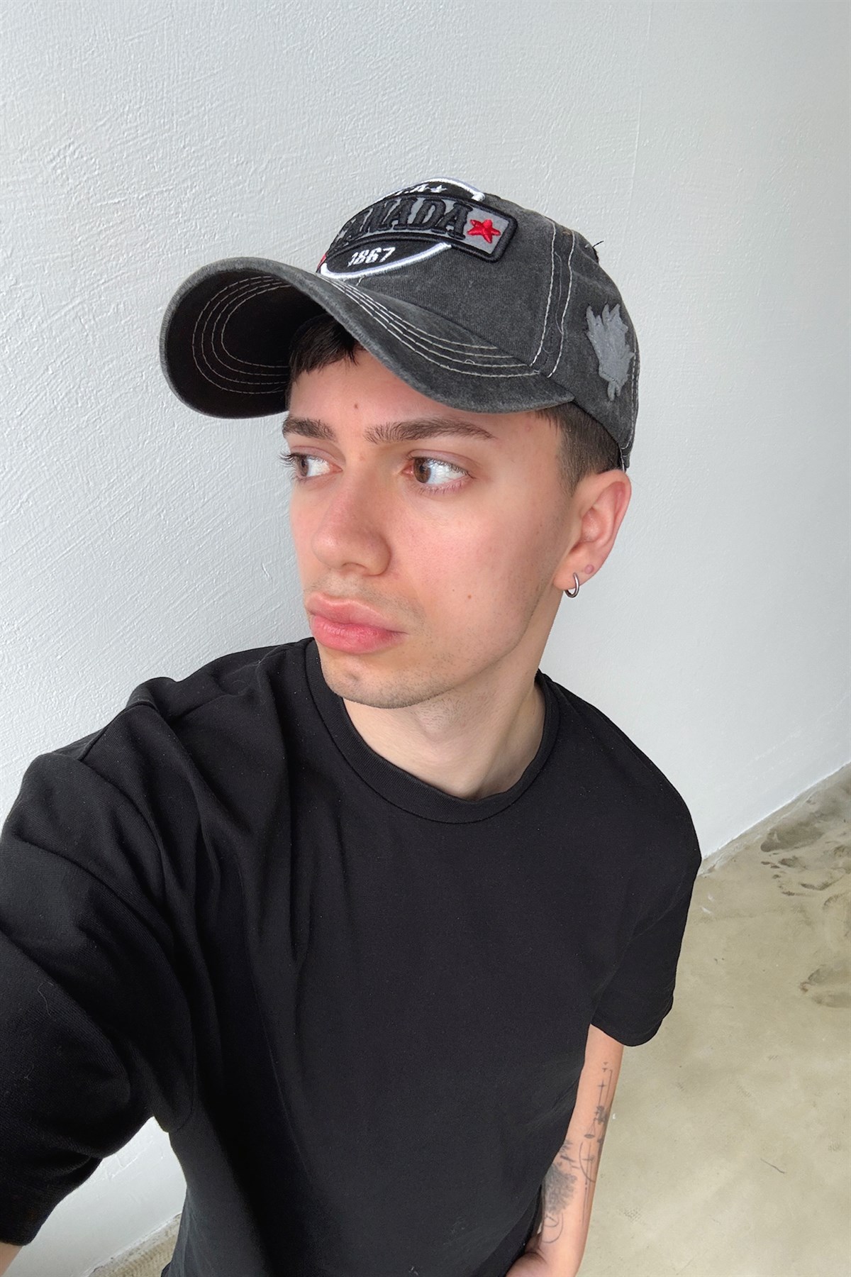 Canada Nakışlı Şapka