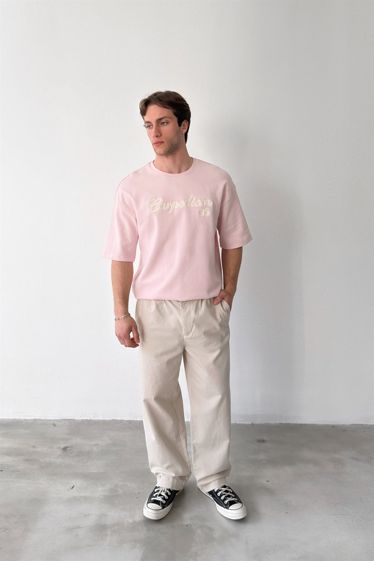 Carpe Nakışlı Tişört