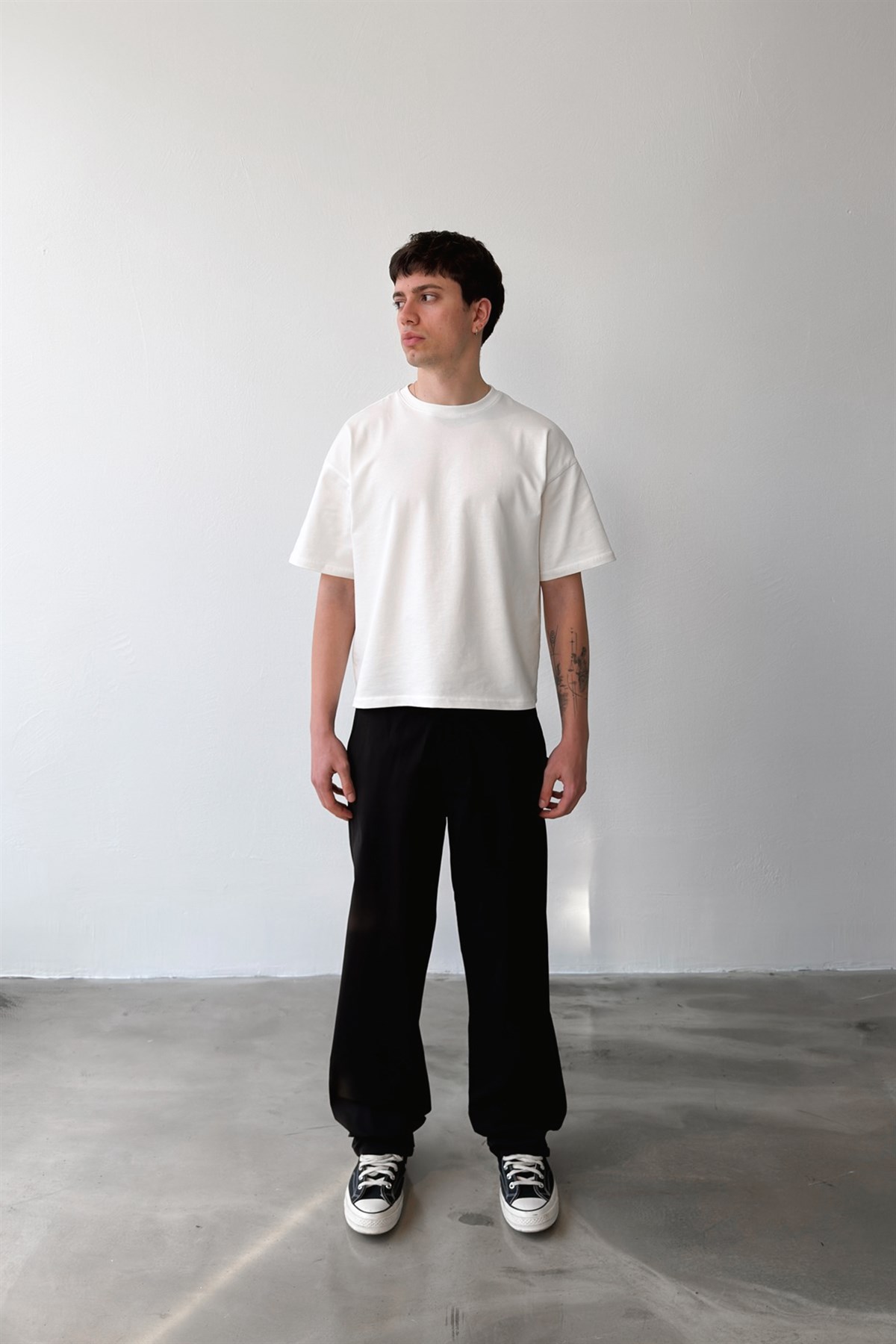 Casual Regular Fit Paraşüt Kumaş Pantolon