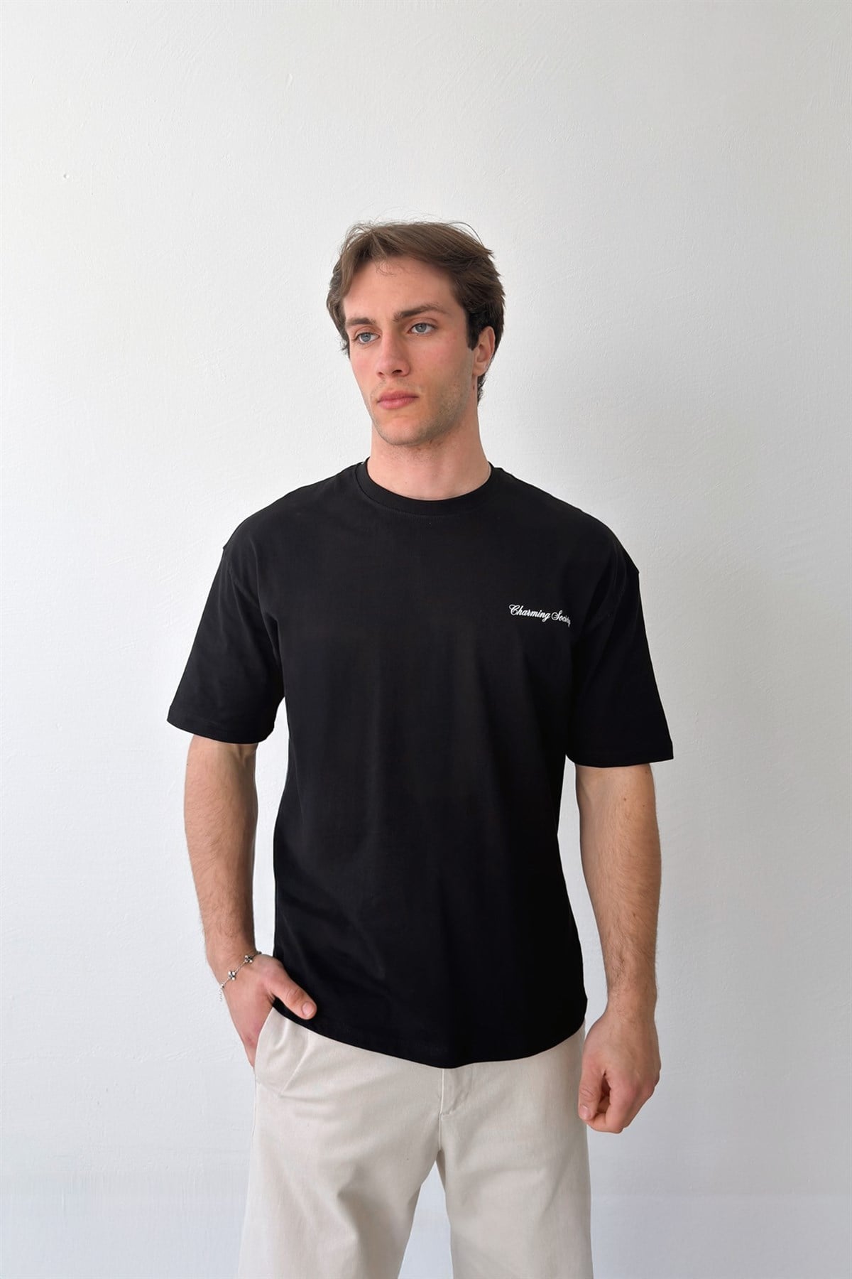 Charming Society Baskılı Tişört