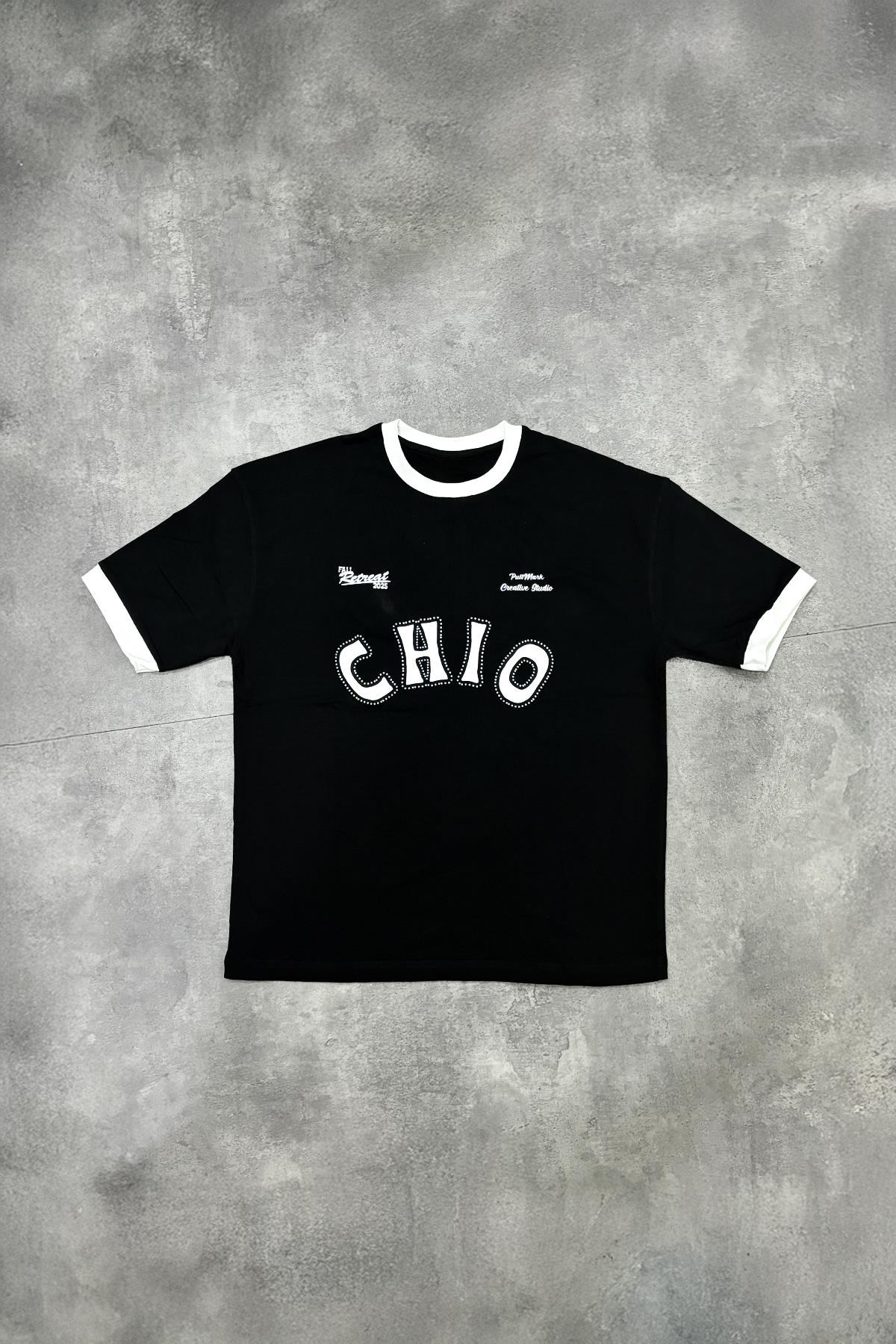 Chıo Baskı Detay Tişört