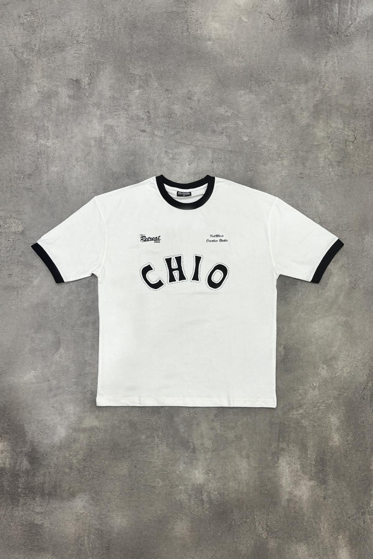 Chıo Baskı Detay Tişört