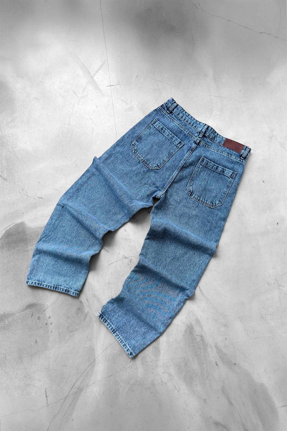 Washed Baggy Jean