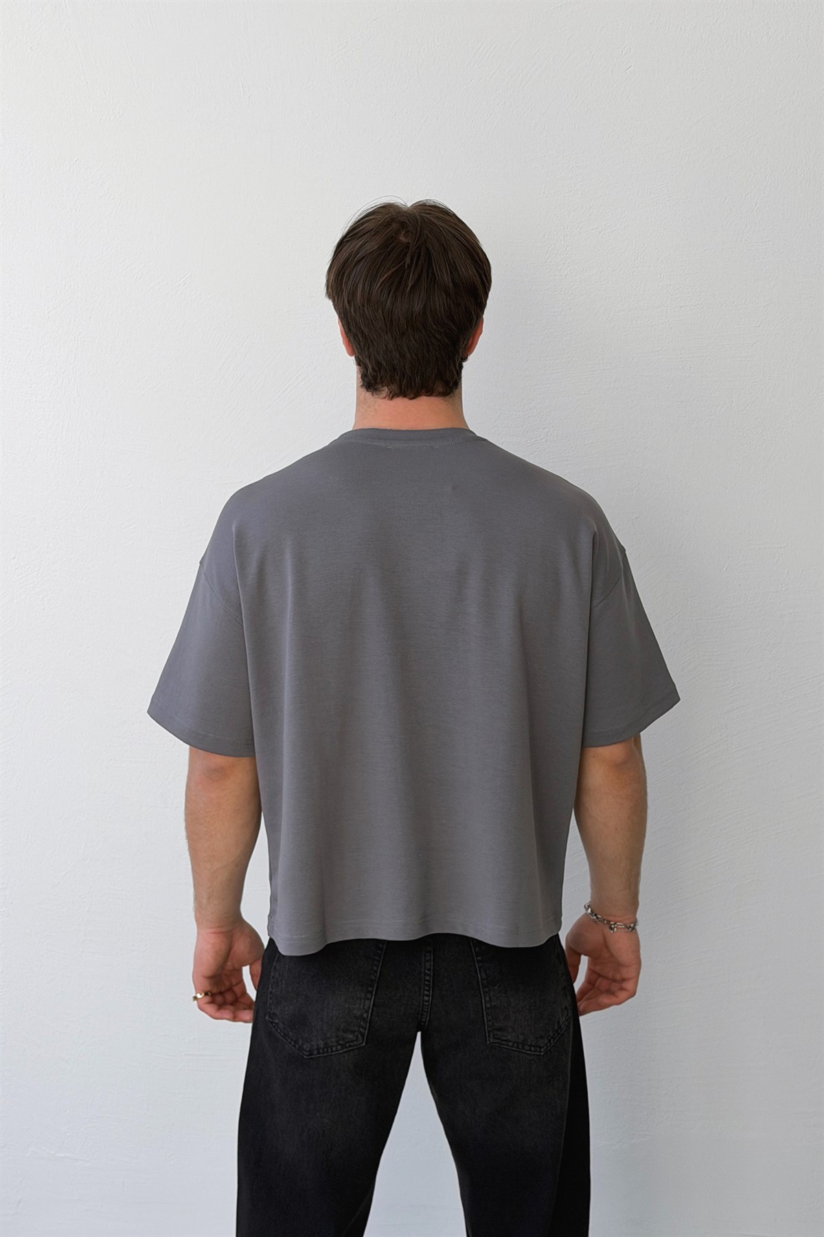 Created To Match Nakışlı Crop Tişört