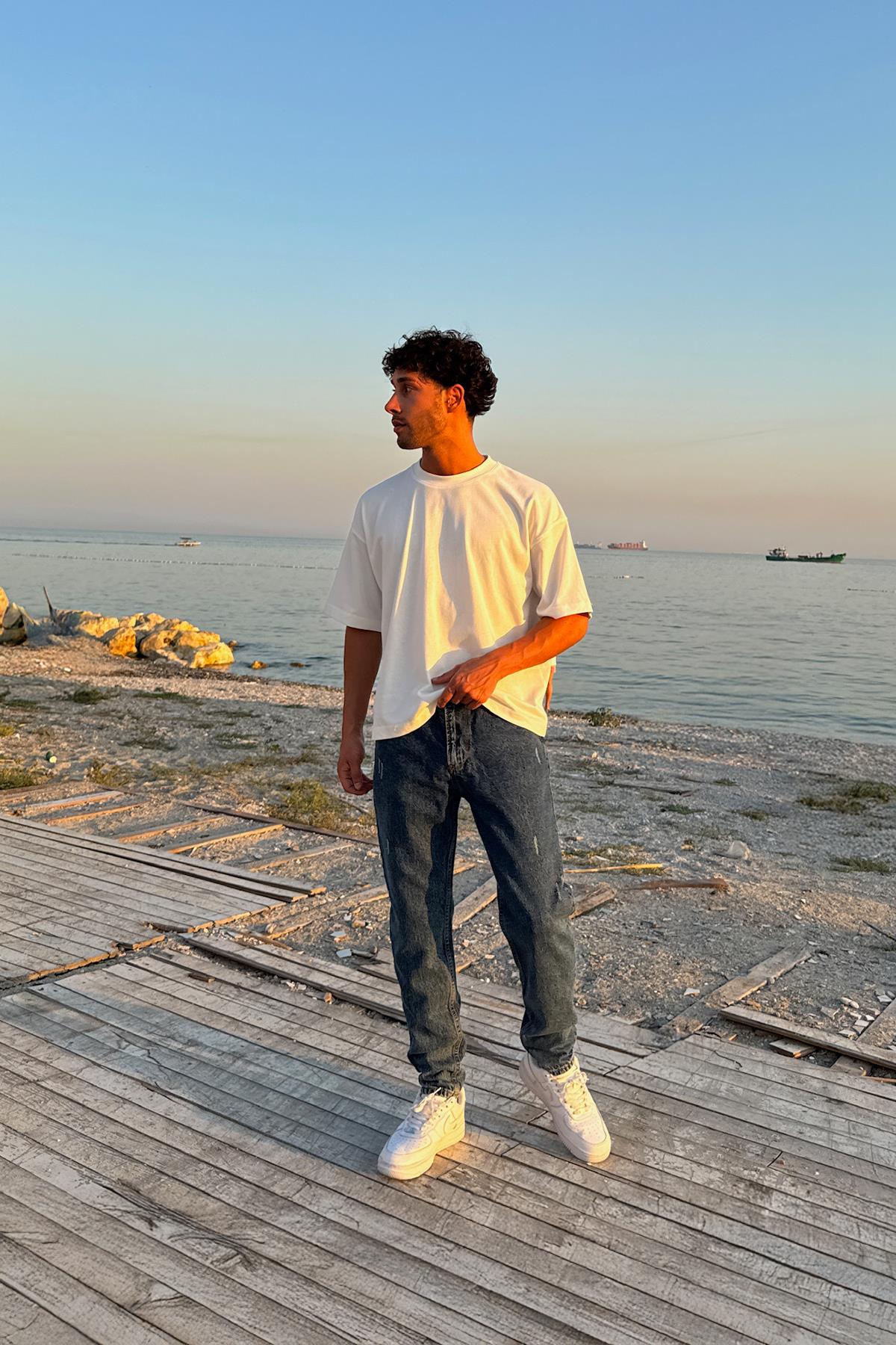 Cut Detail Mavi Regular Fit Jean