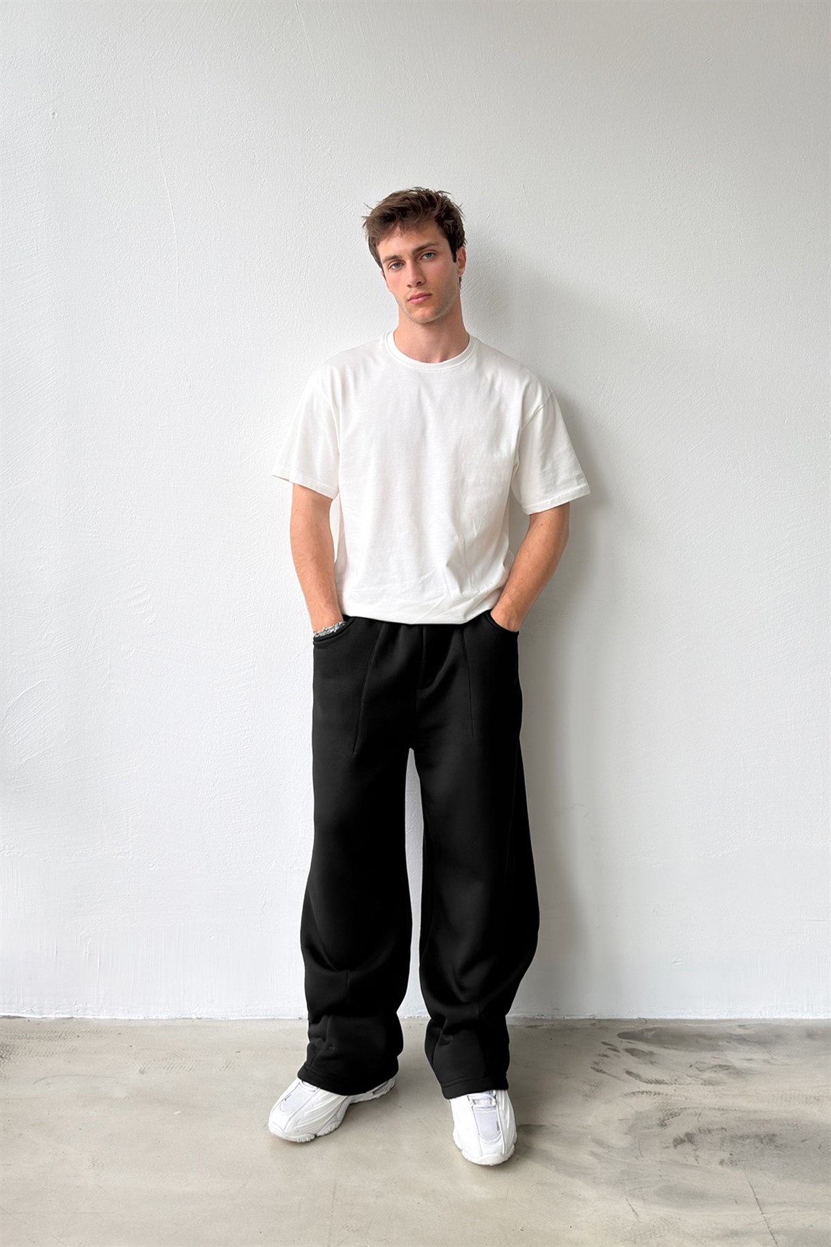 Dikiş Detaylı Baggy Eşofman