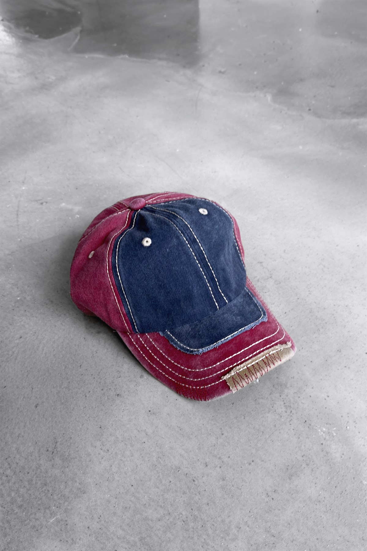 Dikiş Detaylı Şapka