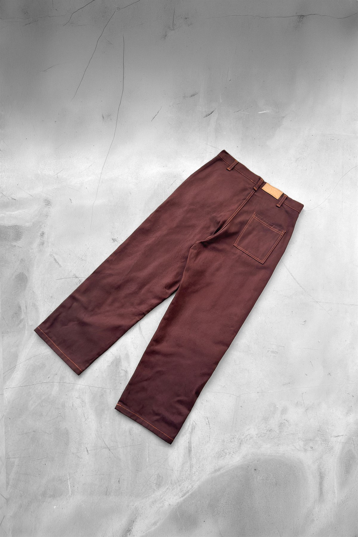 Dikişli Baggy Pantolon
