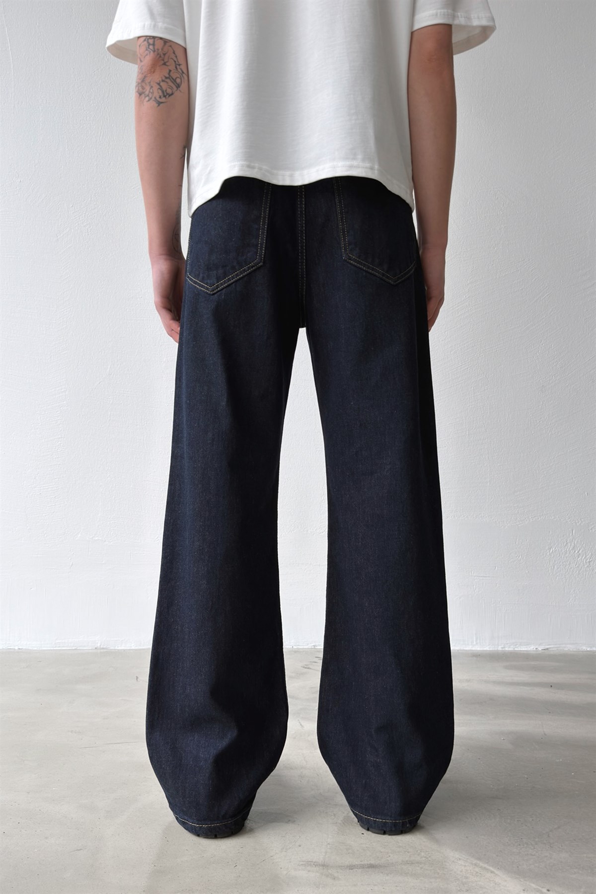 Raw Denim Flare Fit Jean