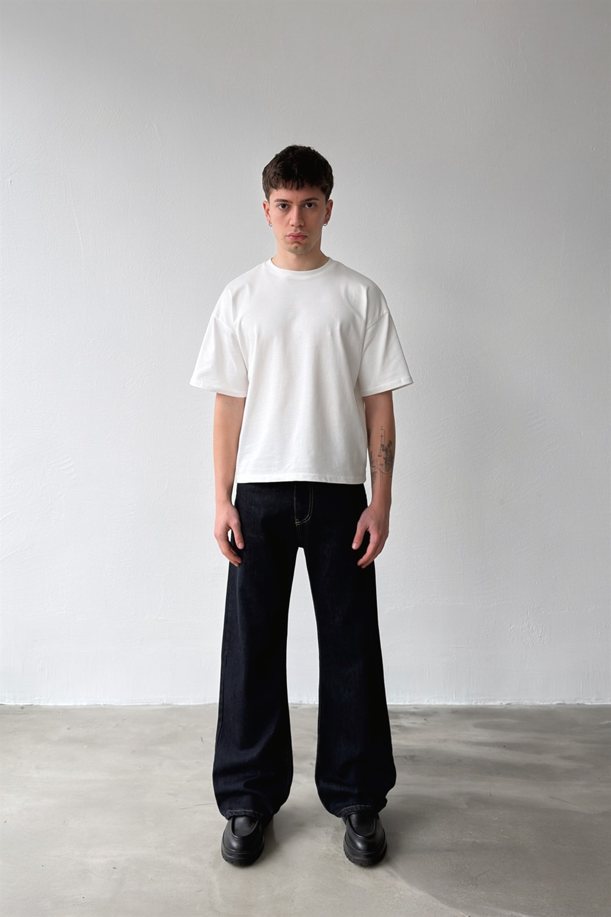 Raw Denim Flare Fit Jean