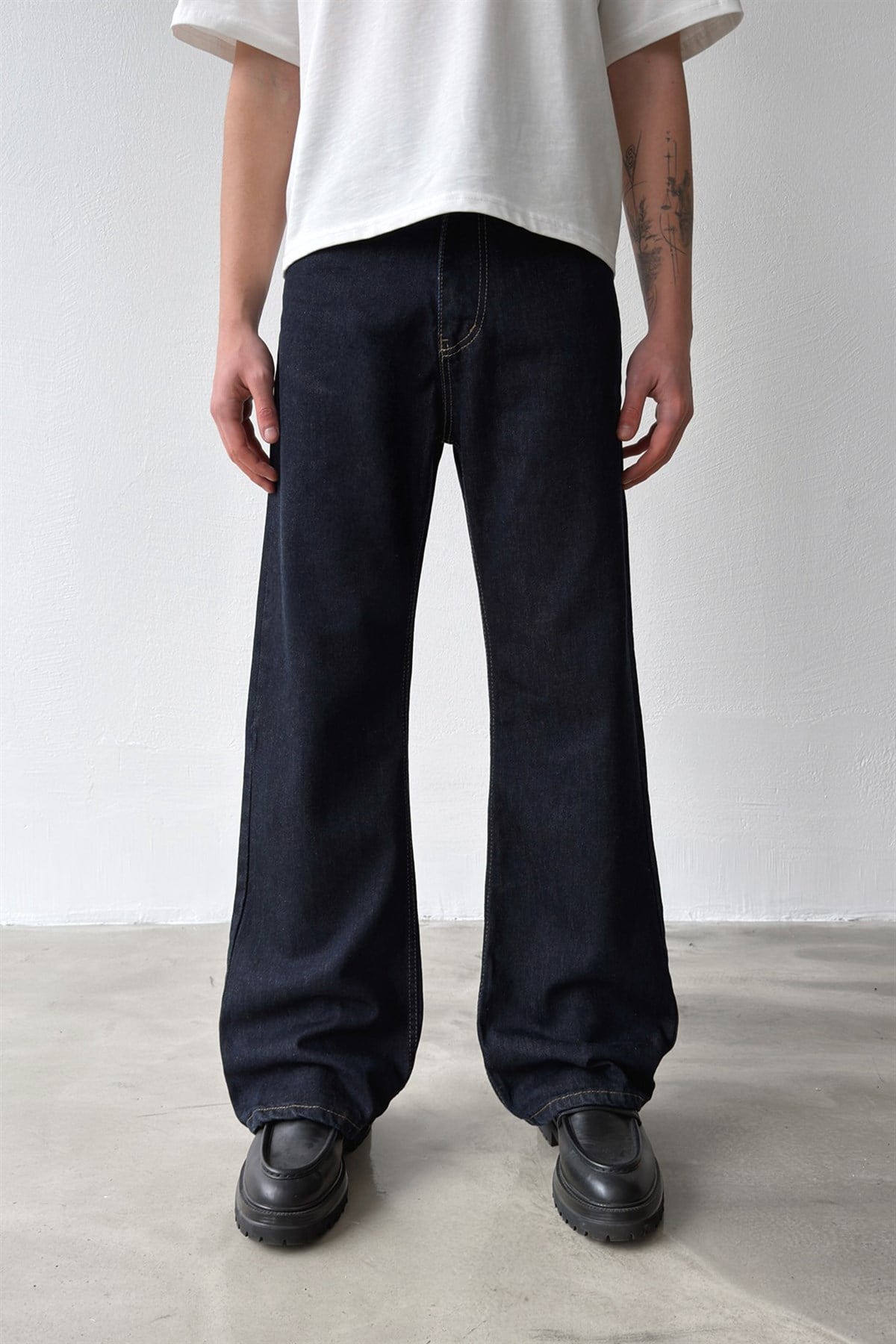 Raw Denim Flare Fit Jean