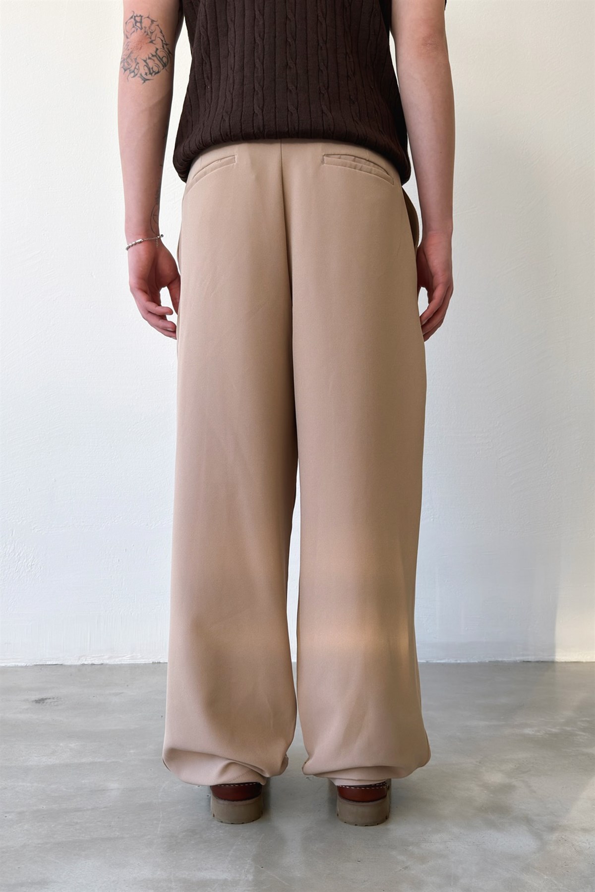 Double Palazzo Pantolon