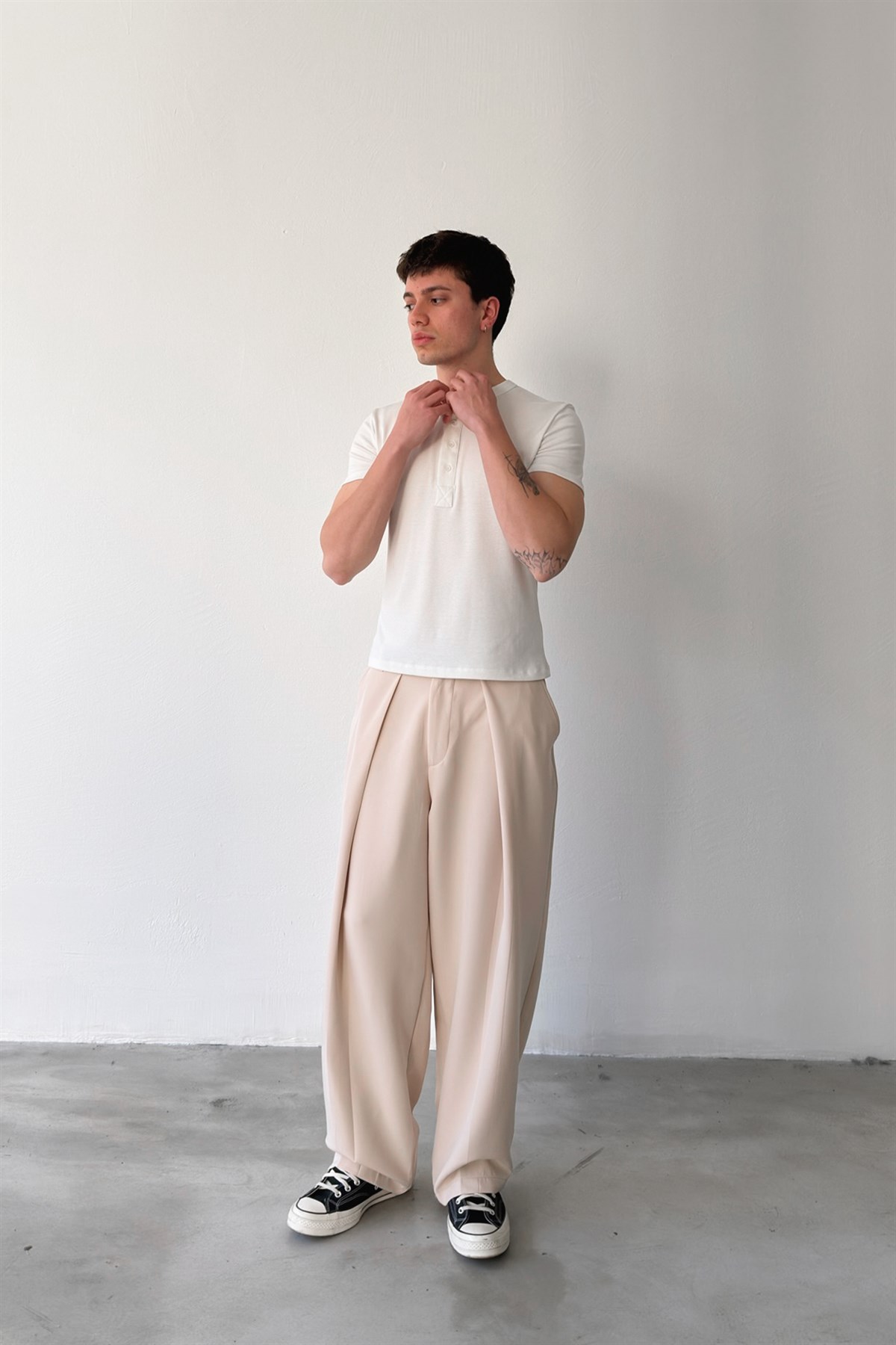 Double Palazzo Pantolon