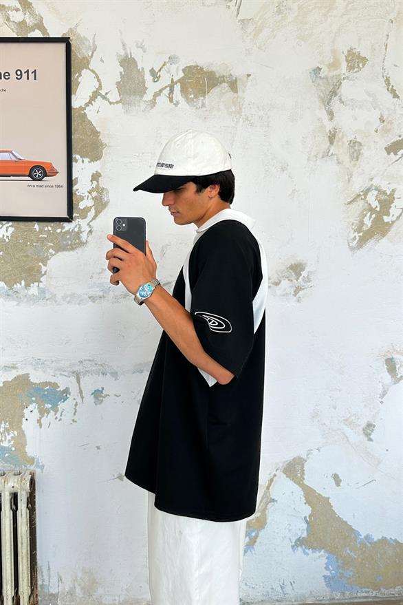 DSH 18 Polo Yaka Oversize Tişört
