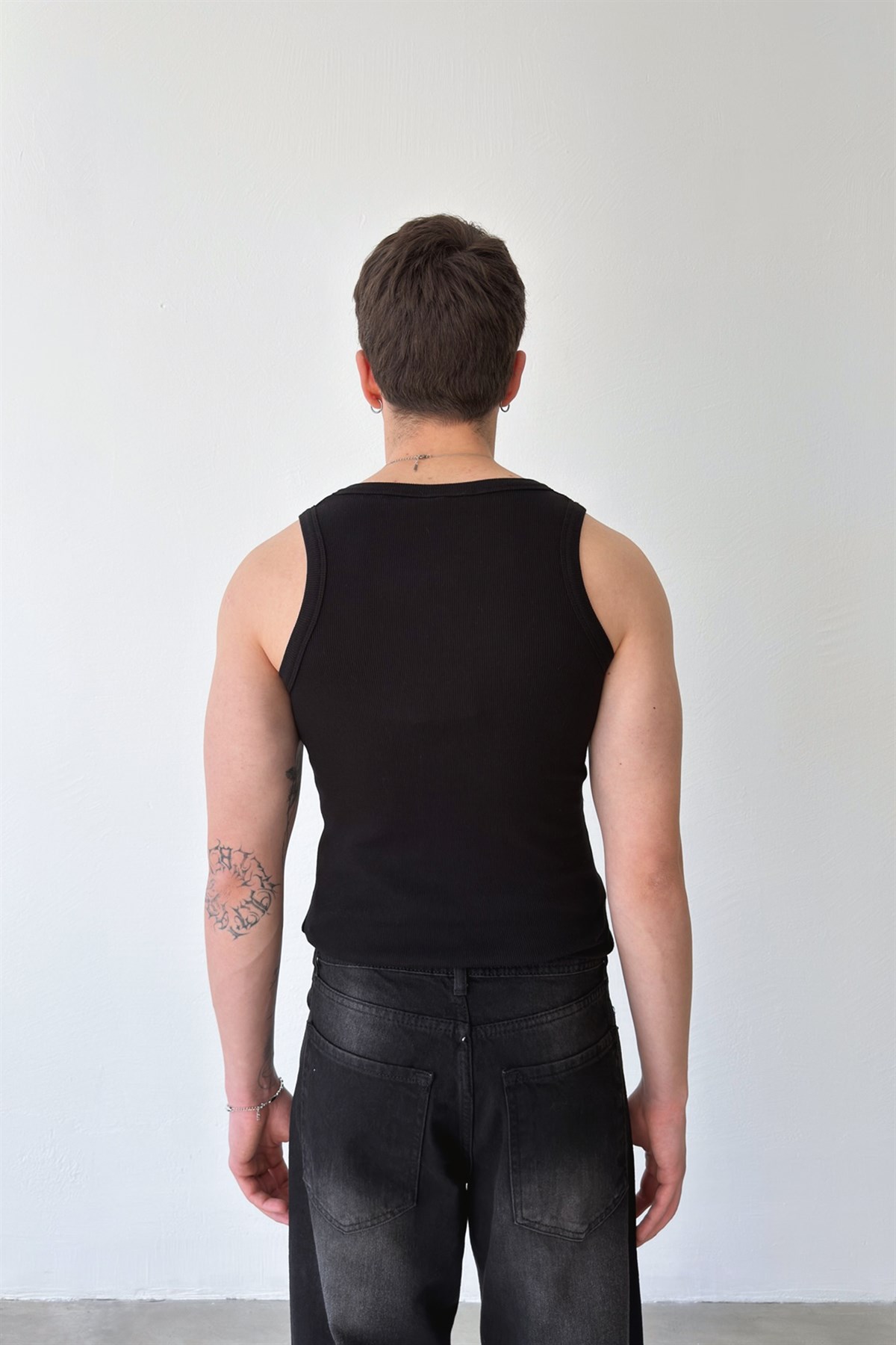 Düğmeli Fitilli Atlet