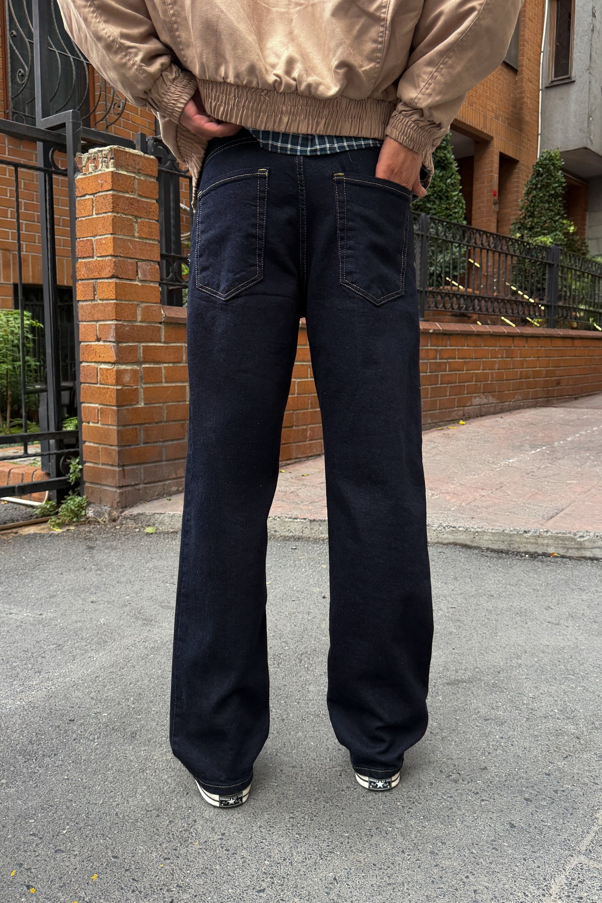 Raw Dark Blue Regular Jeans