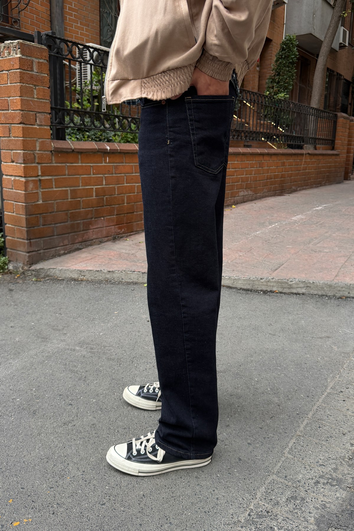 Raw Dark Blue Regular Jeans