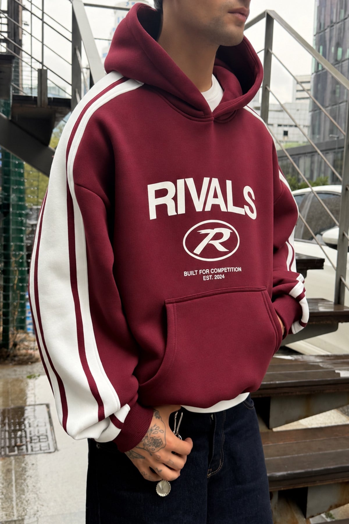 Effortless Burgundy Hoodie