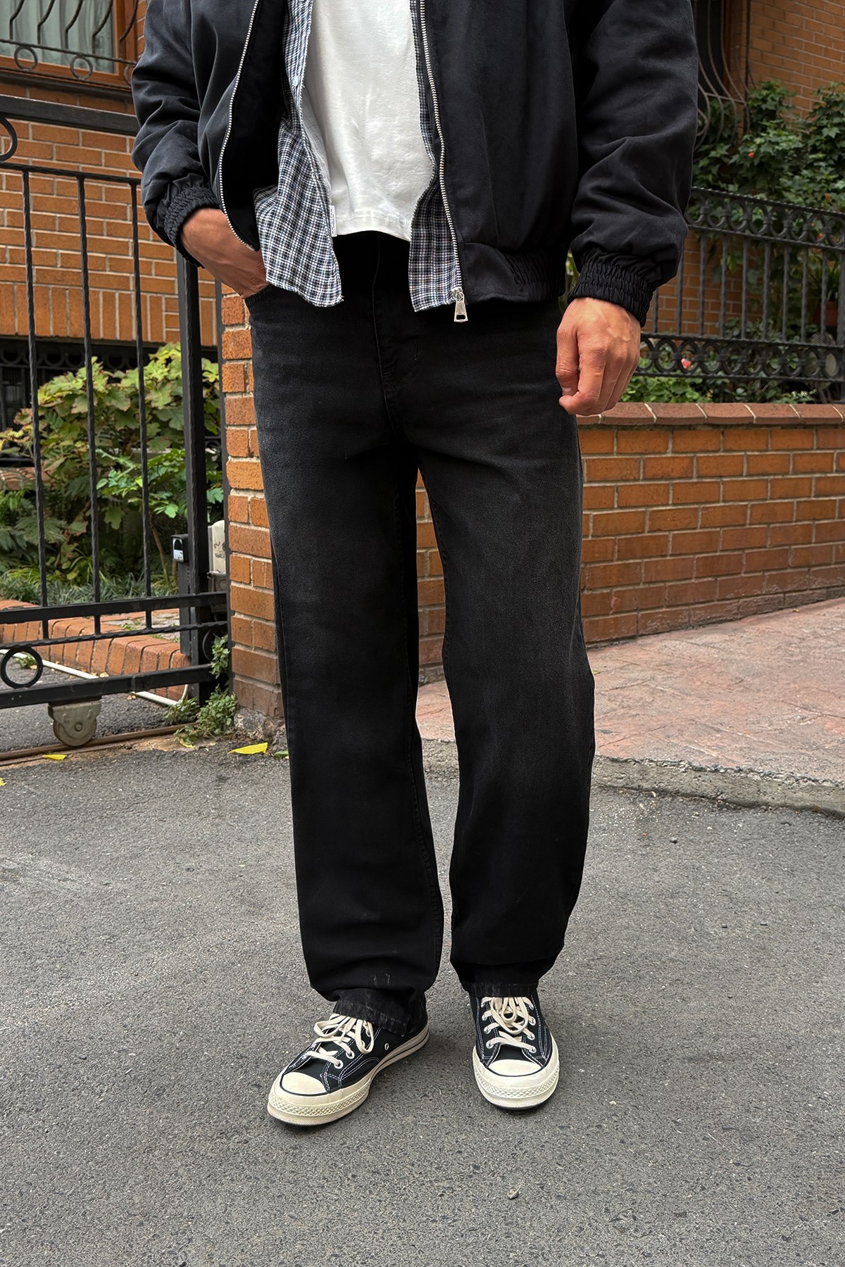 Eksitmeli Baggy Fit Jean
